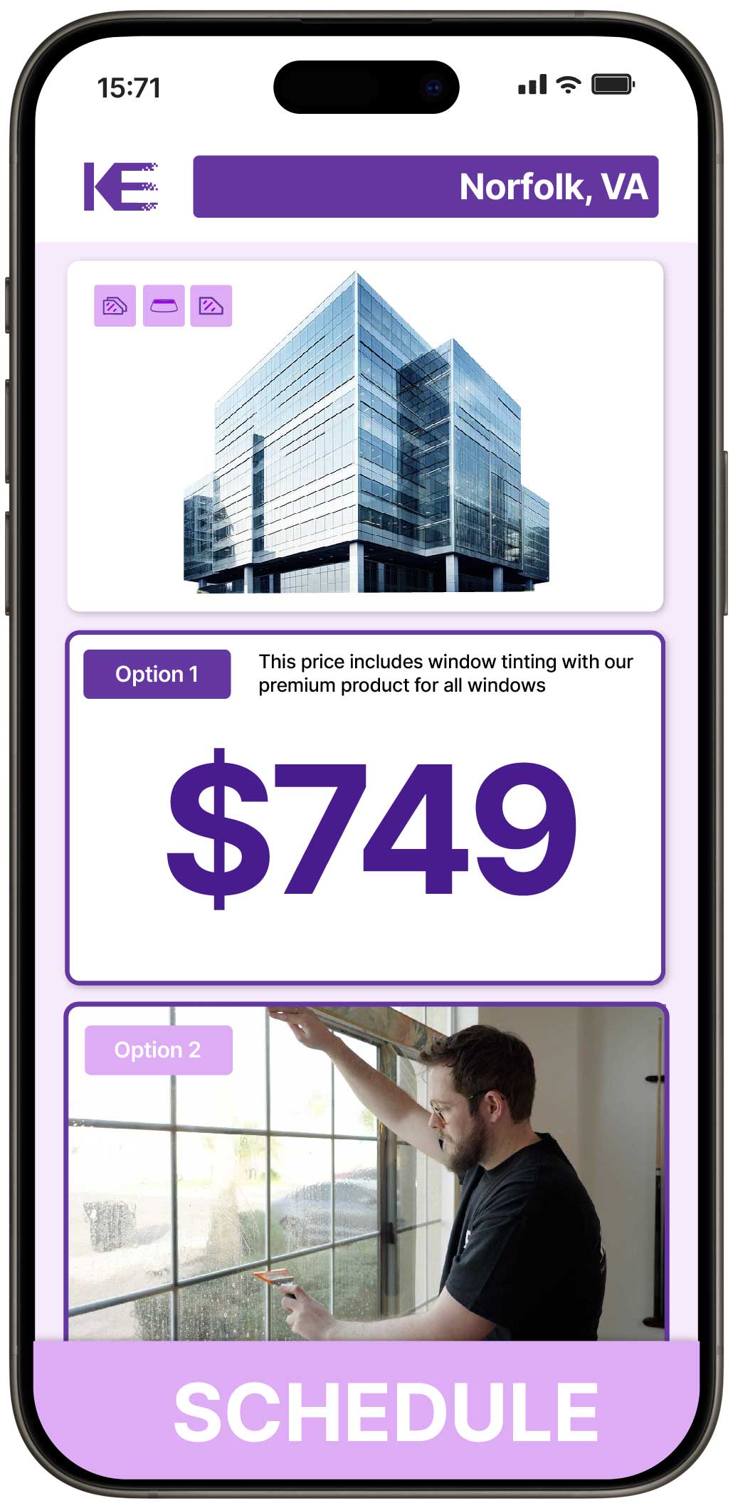 View Reasonable Safety and Security Window Film Rates in Norfolk, Virginia