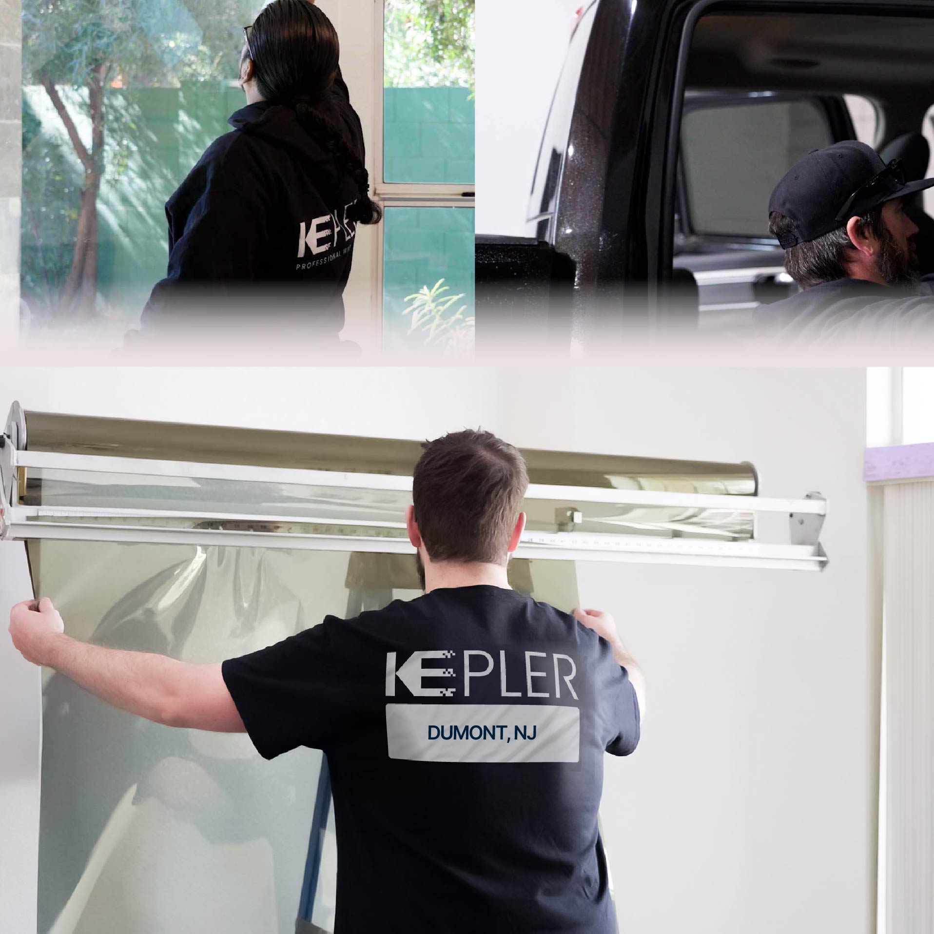 Kepler Specialist Installing Anti-Graffiti Film in Dumont, New Jersey