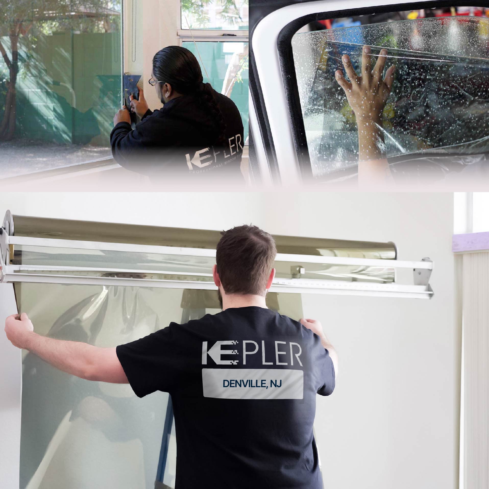 Kepler Specialist Installing Anti-Graffiti Film in Denville, New Jersey