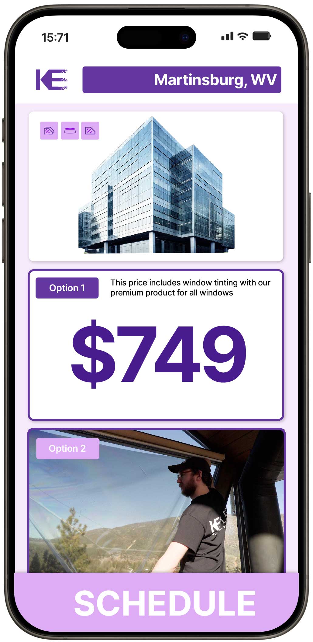 View Reasonable Safety and Security Window Film Costs in Martinsburg, West Virginia