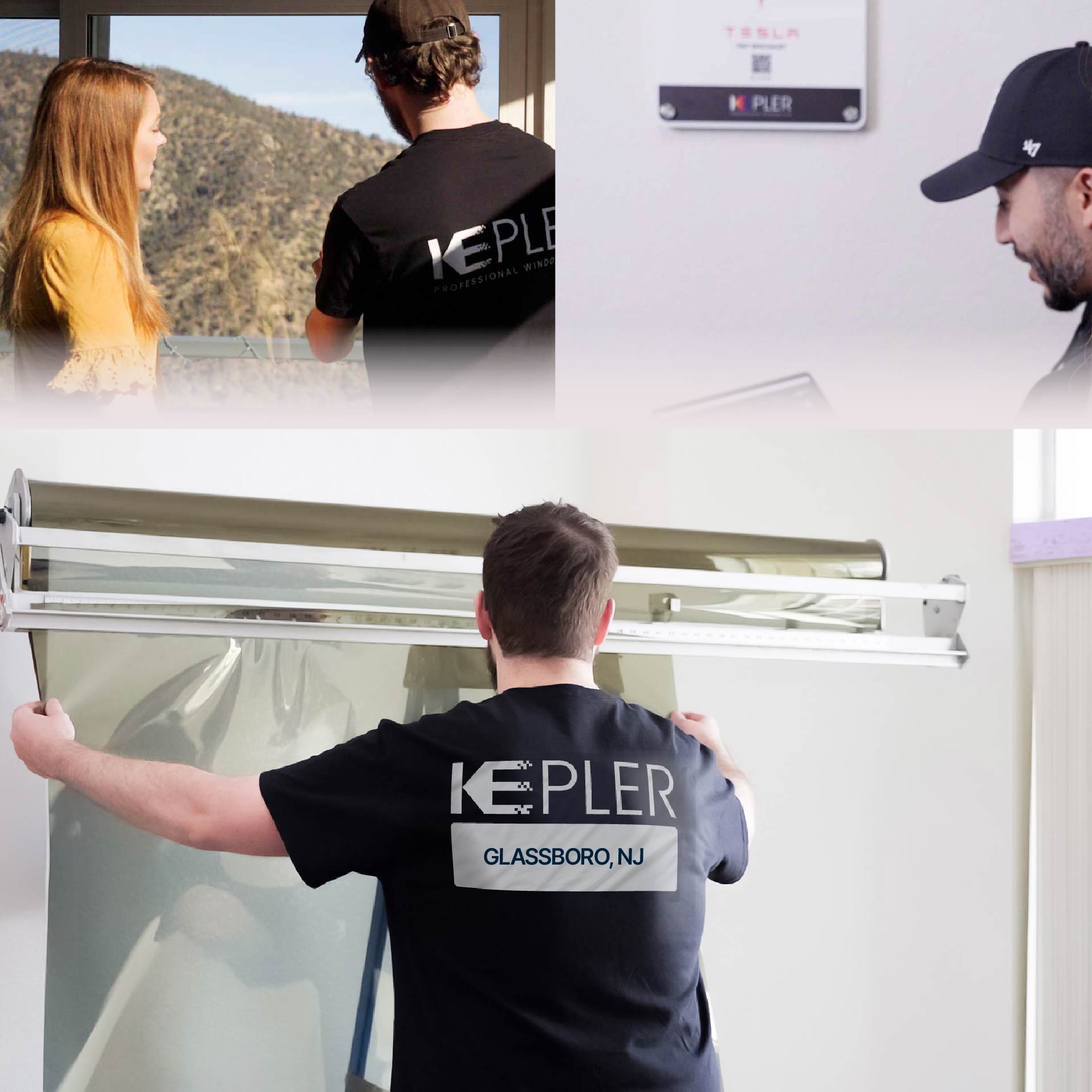 Kepler Specialist Installing Anti-Graffiti Film in Glassboro, New Jersey