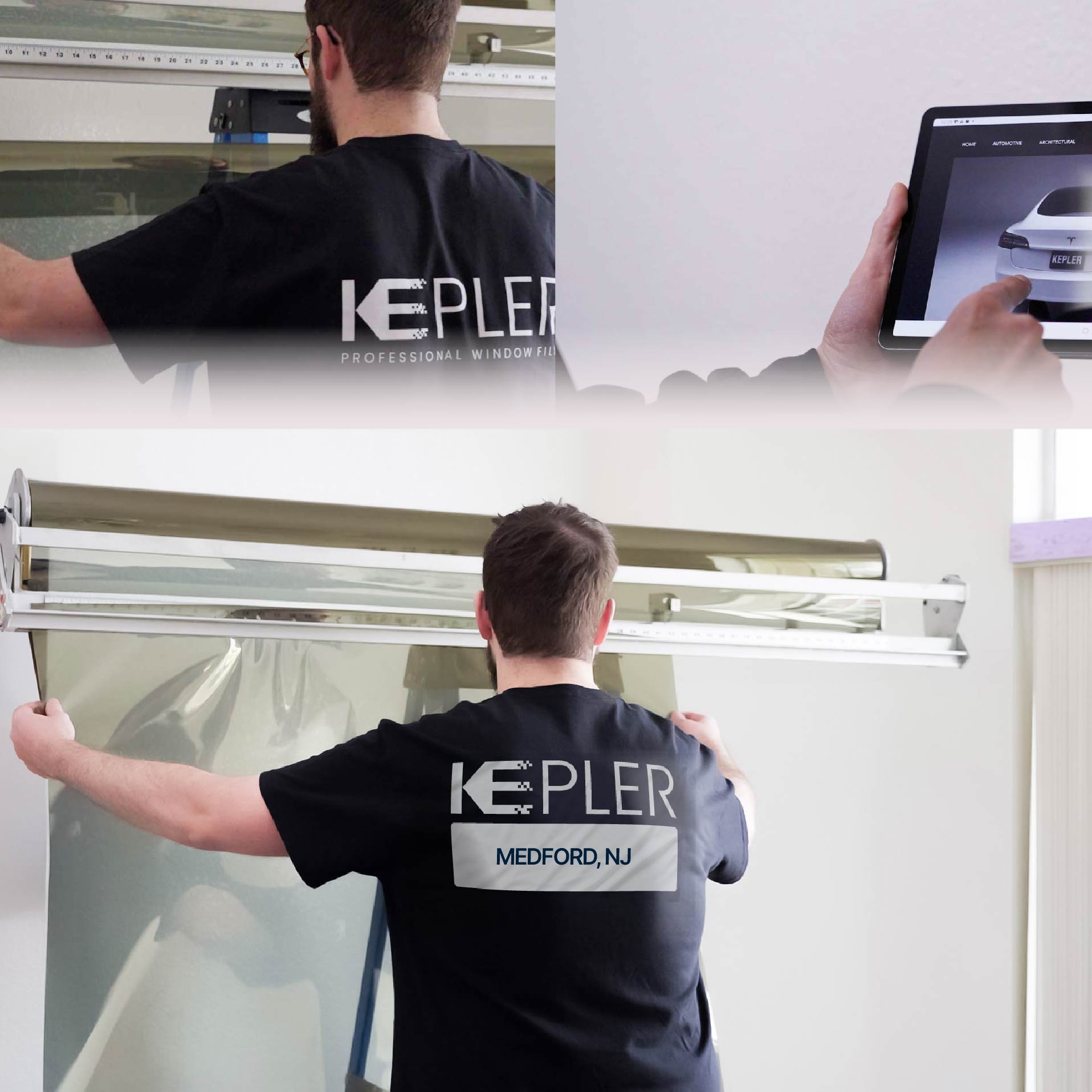 Kepler Specialist Installing Anti-Graffiti Film in Medford, New Jersey