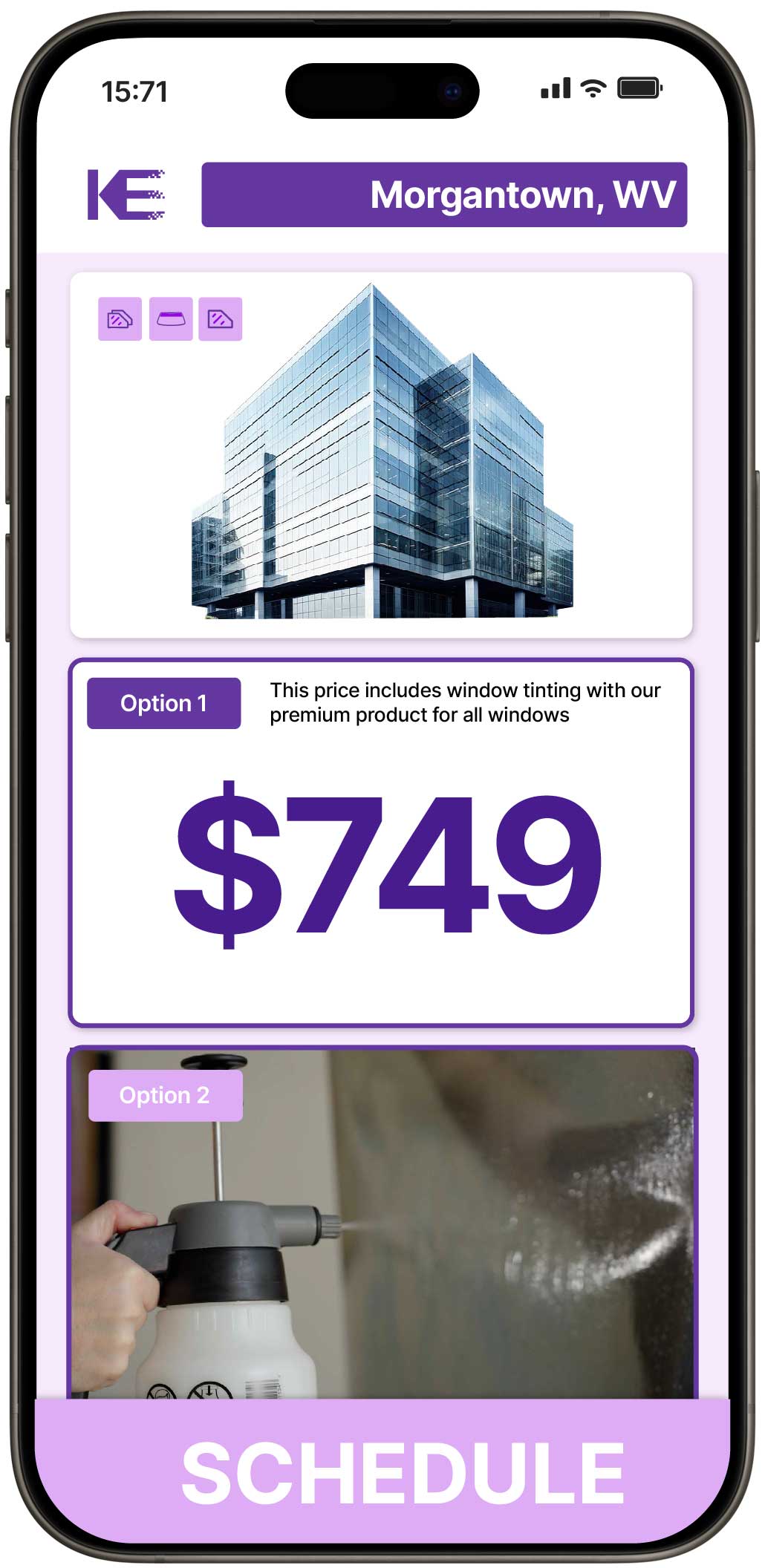View Competitive Safety and Security Window Film Costs in Morgantown, West Virginia