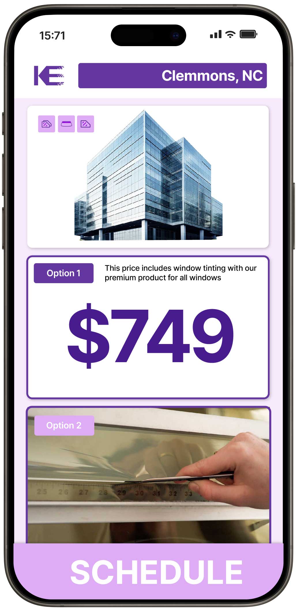 View Reasonable Safety and Security Window Film Prices in Clemmons, North Carolina
