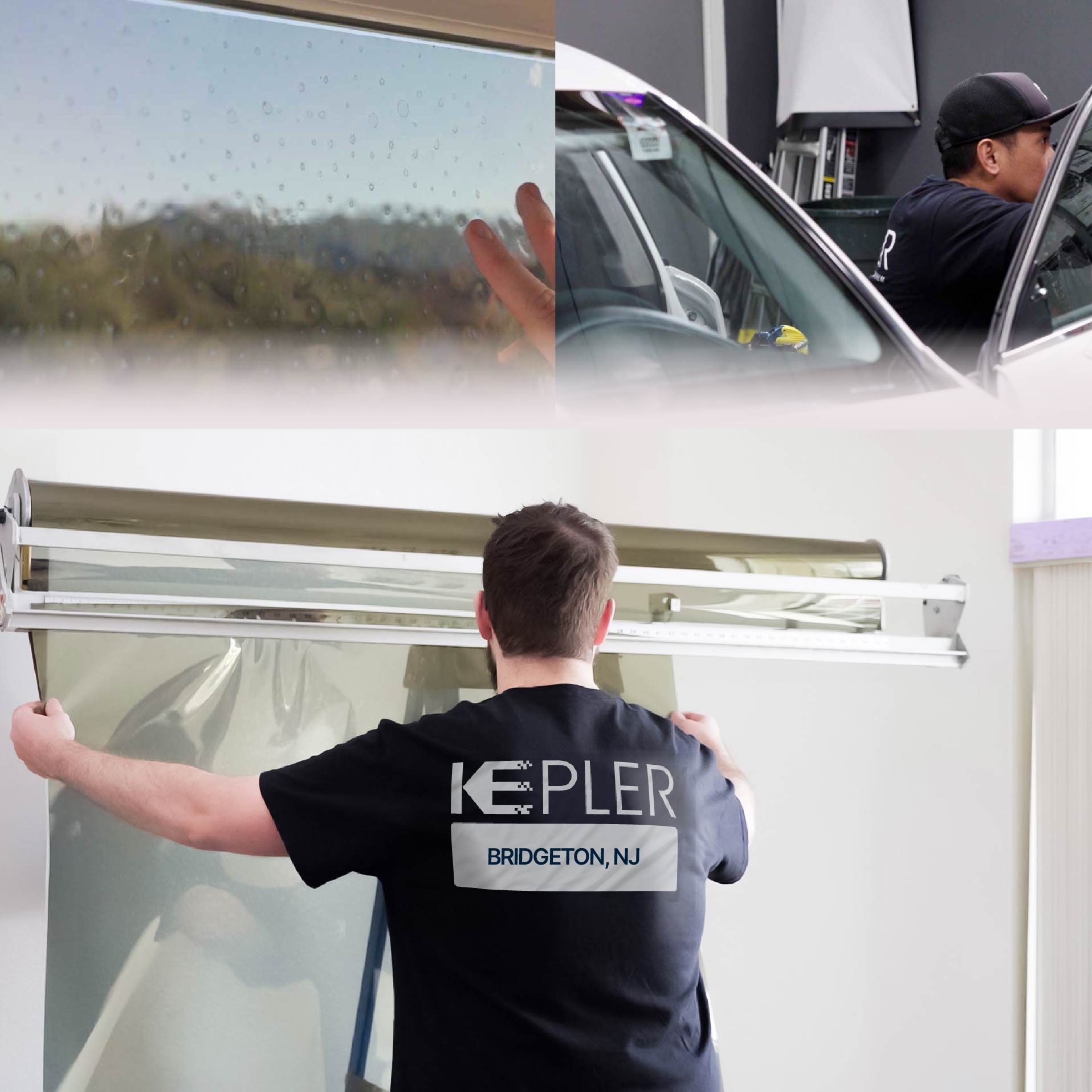 Kepler Specialist Installing Anti-Graffiti Film in Bridgeton, New Jersey
