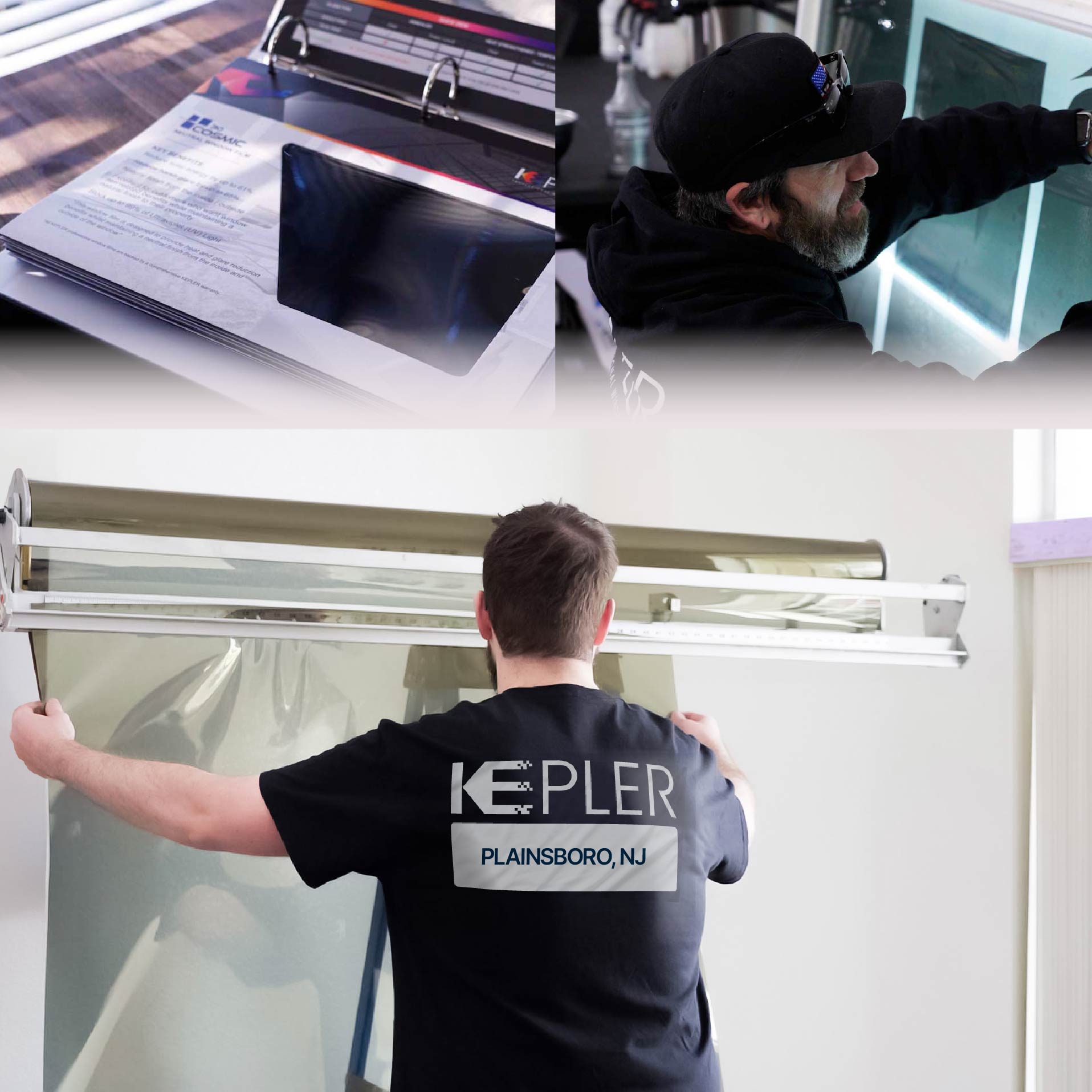 Kepler Specialist Installing Anti-Graffiti Film in Plainsboro, New Jersey