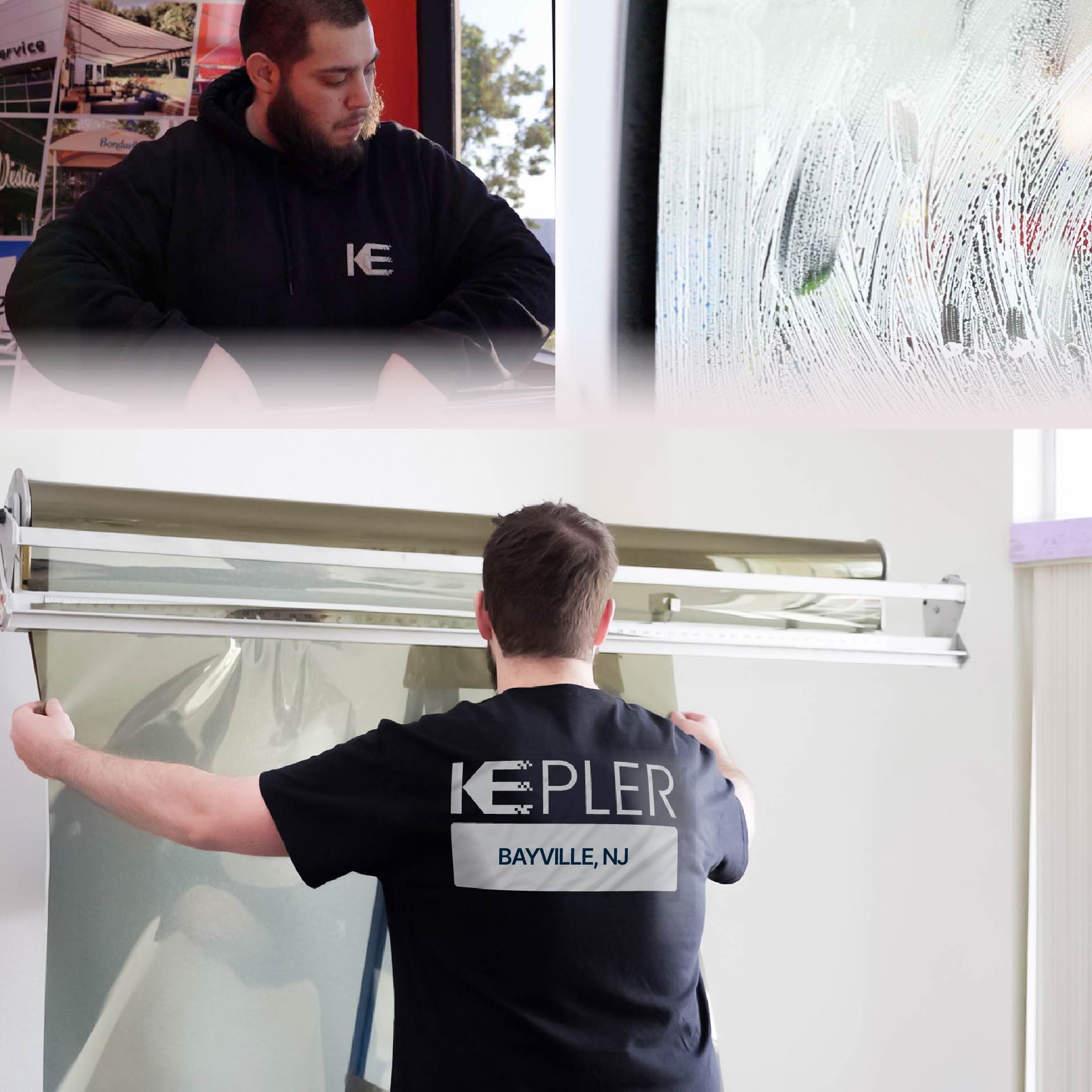 Kepler Specialist Installing Anti-Graffiti Film in Bayville, New Jersey