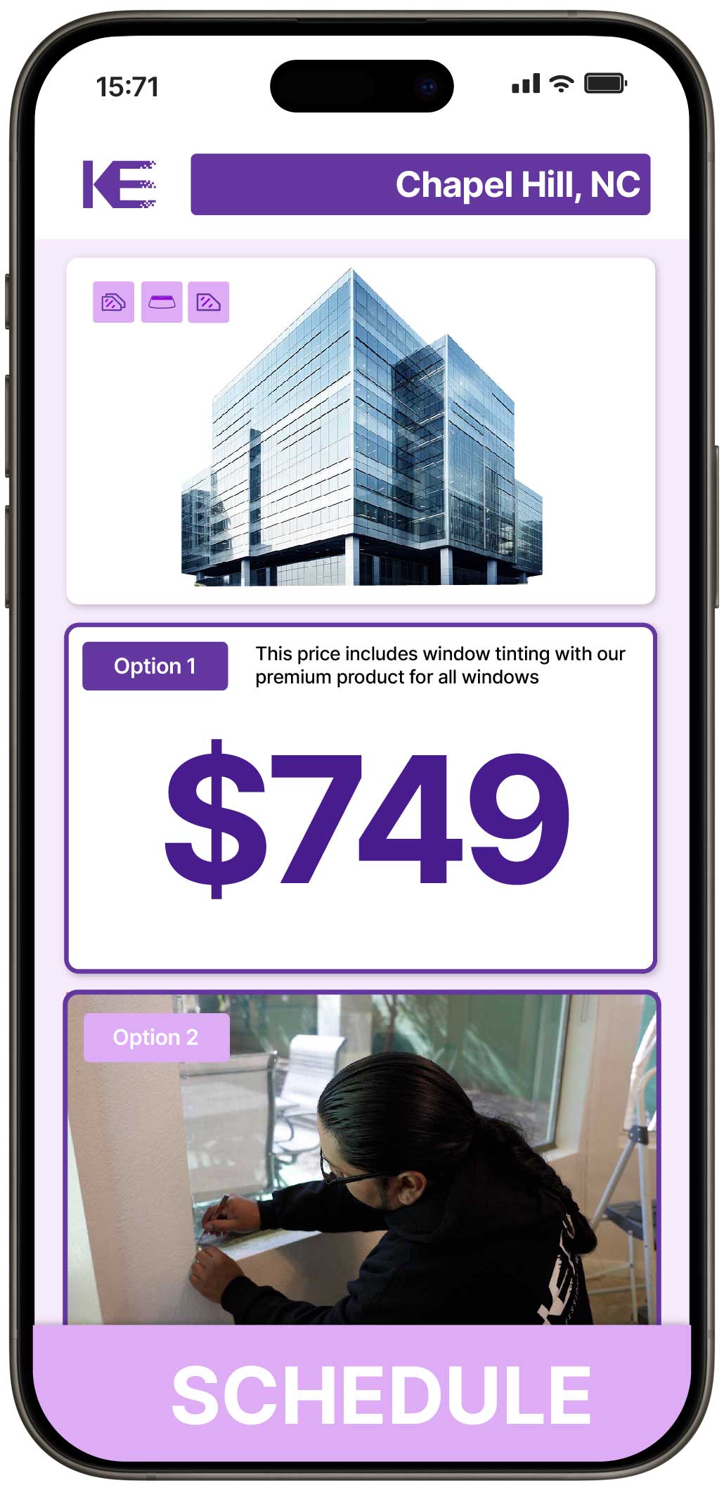 View Affordable Safety and Security Window Film Prices in Chapel Hill, North Carolina