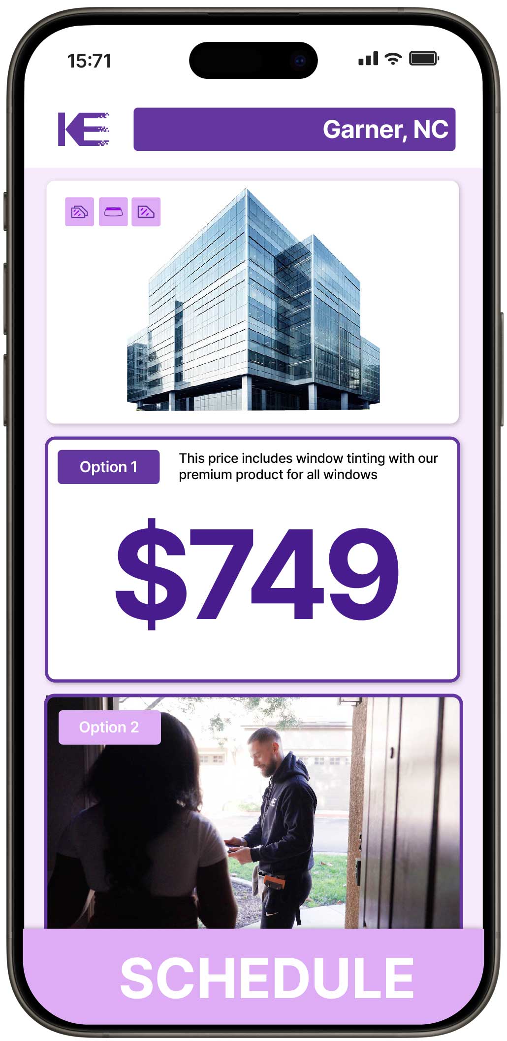 View Reasonable Safety and Security Window Film Rates in Garner, North Carolina