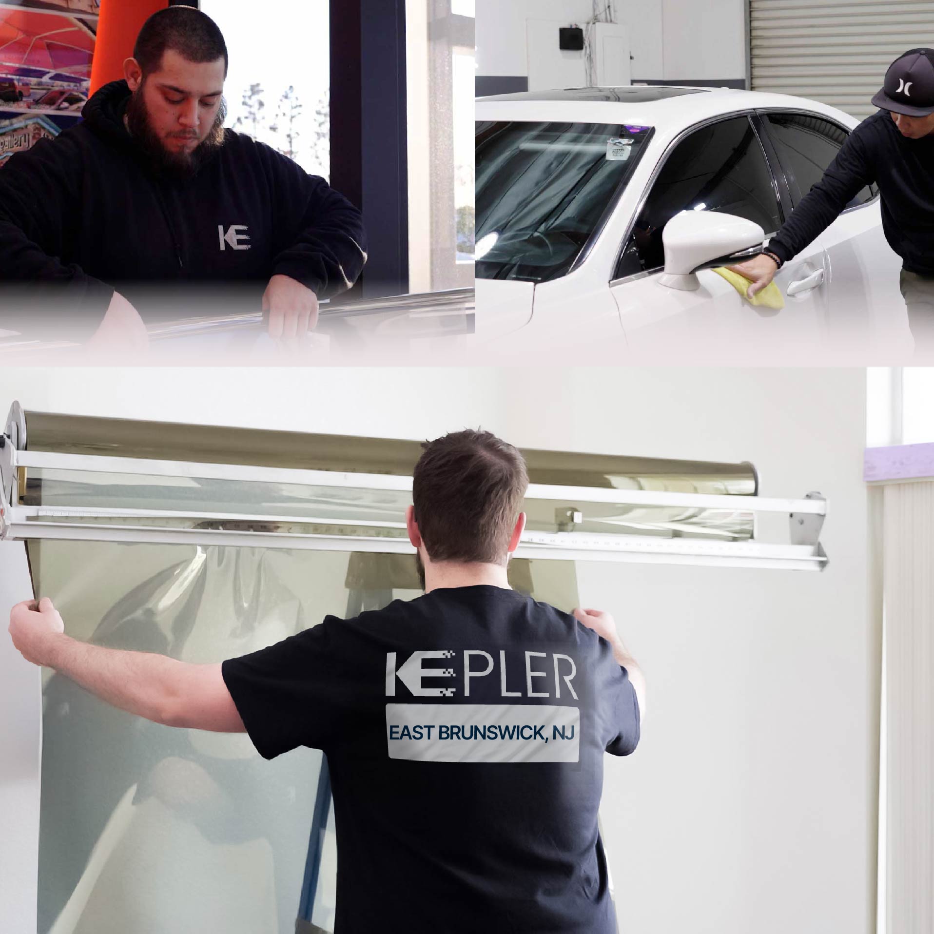 Kepler Specialist Installing Anti-Graffiti Film in East Brunswick, New Jersey