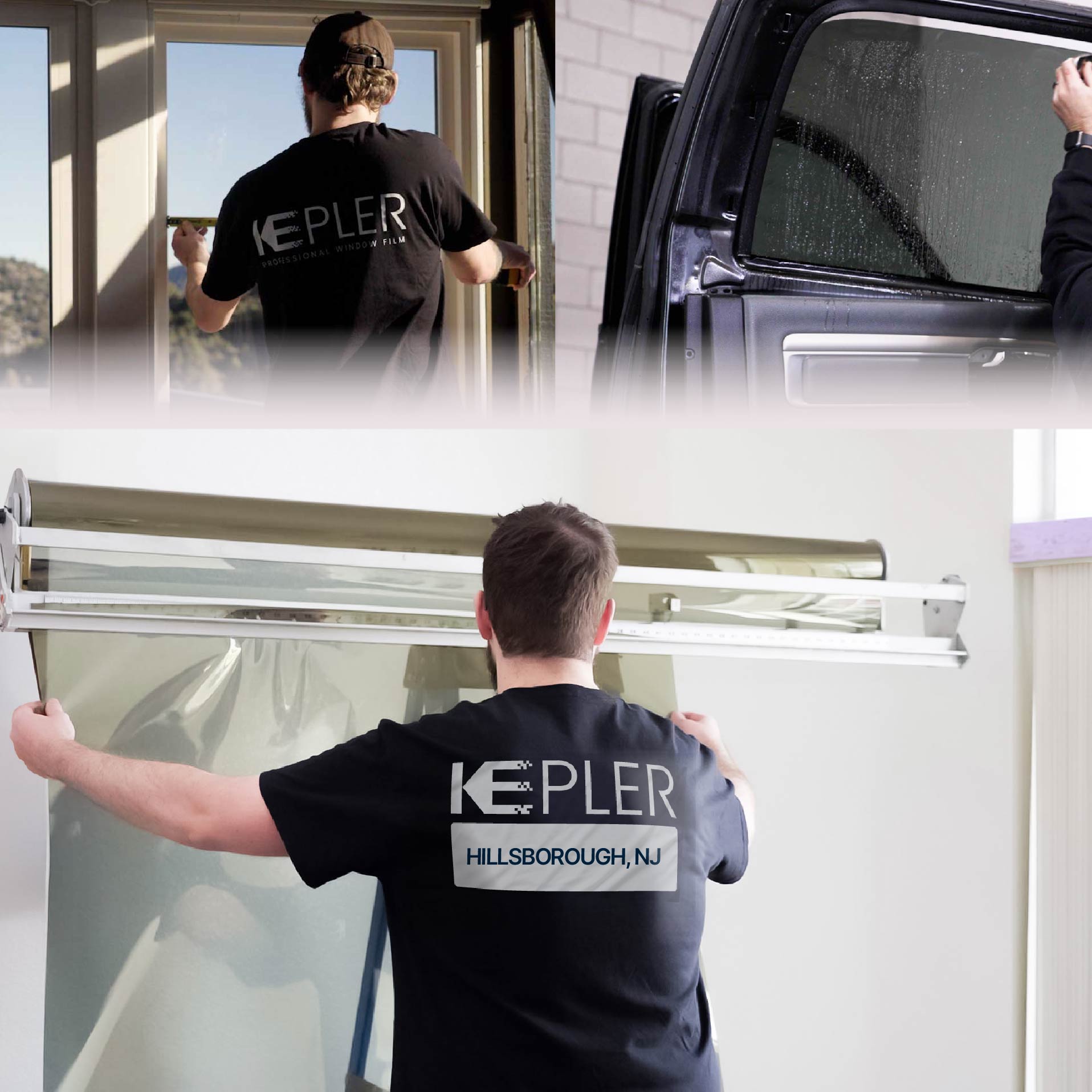 Kepler Specialist Installing Anti-Graffiti Film in Hillsborough, New Jersey