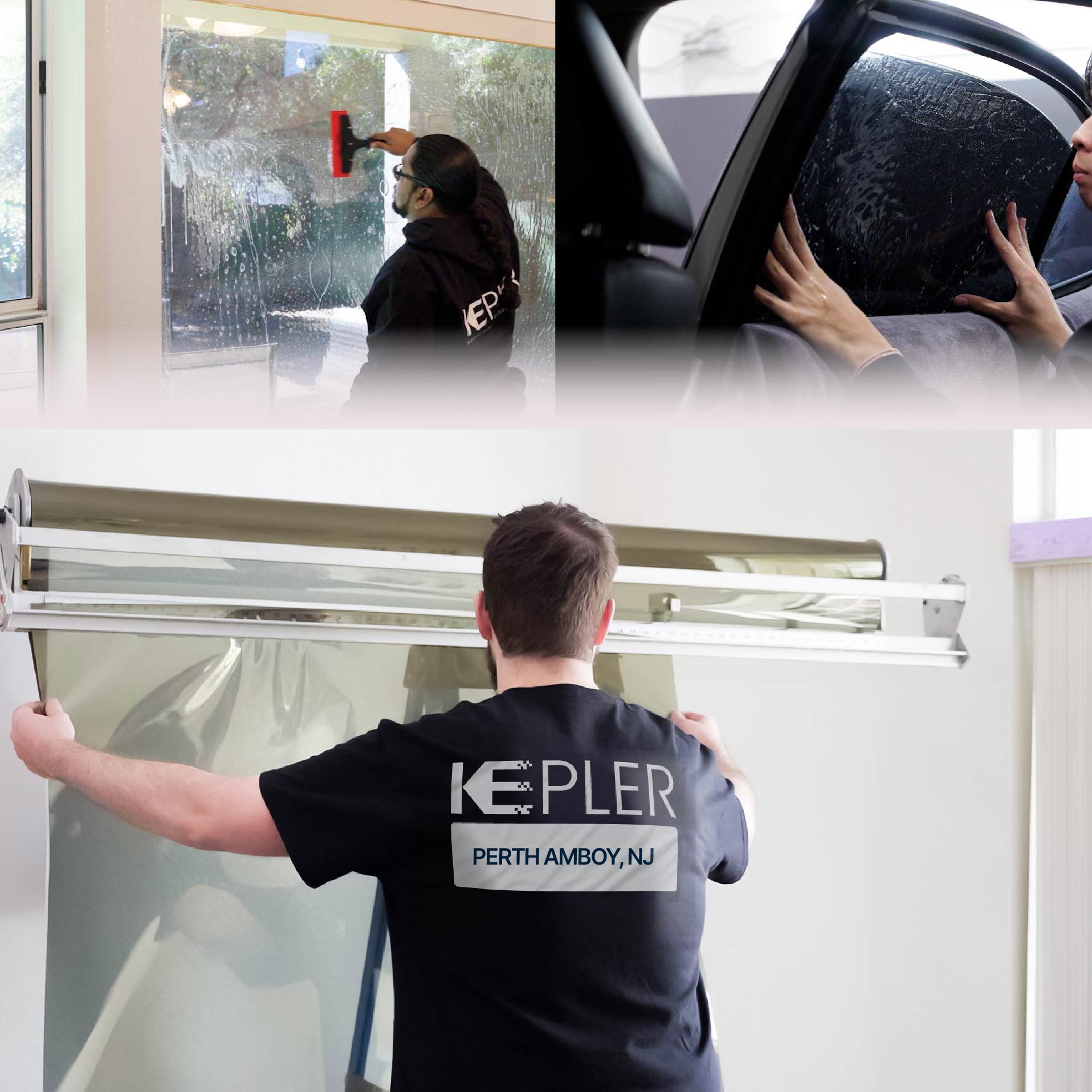 Kepler Specialist Installing Anti-Graffiti Film in Perth Amboy, New Jersey
