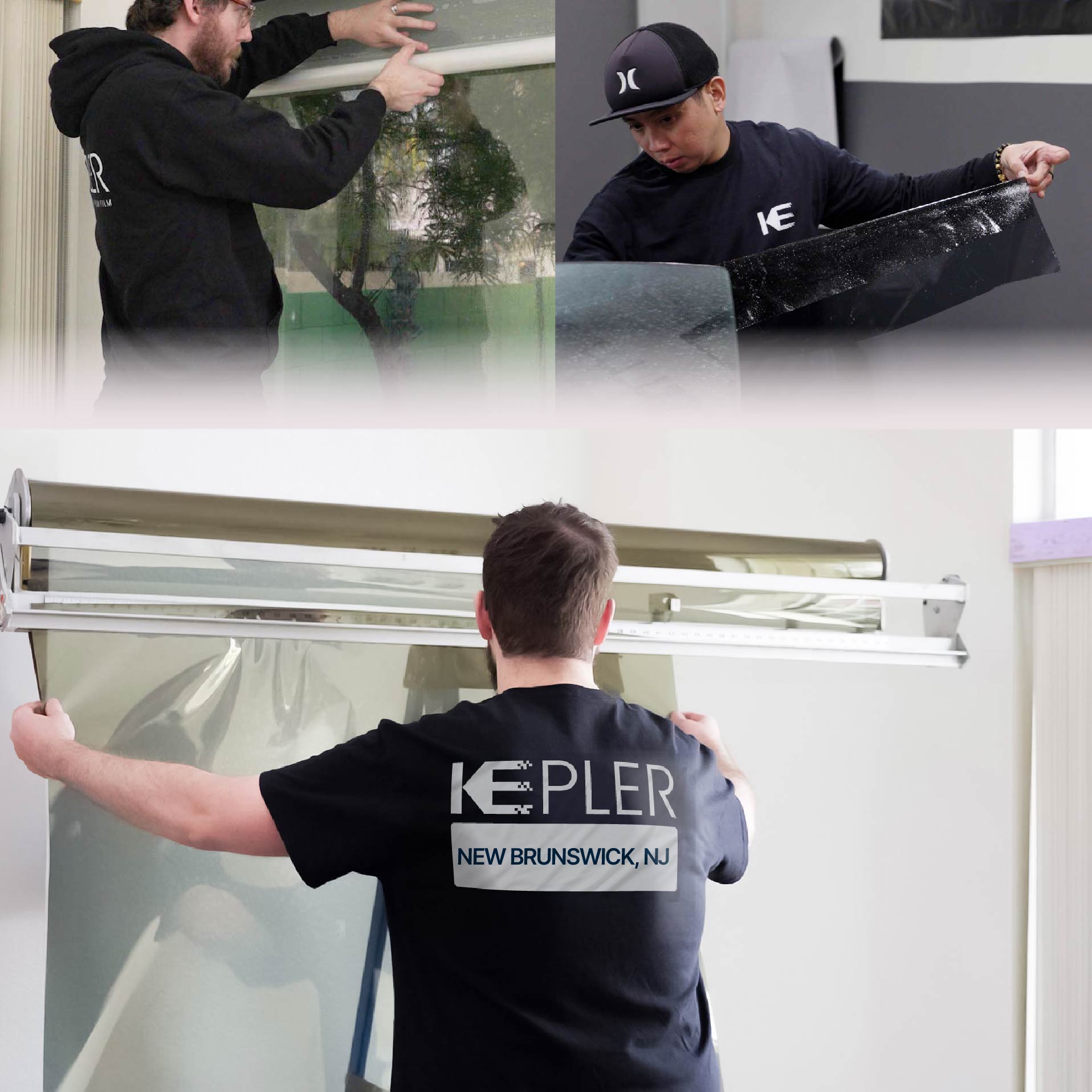 Kepler Specialist Installing Anti-Graffiti Film in New Brunswick, New Jersey