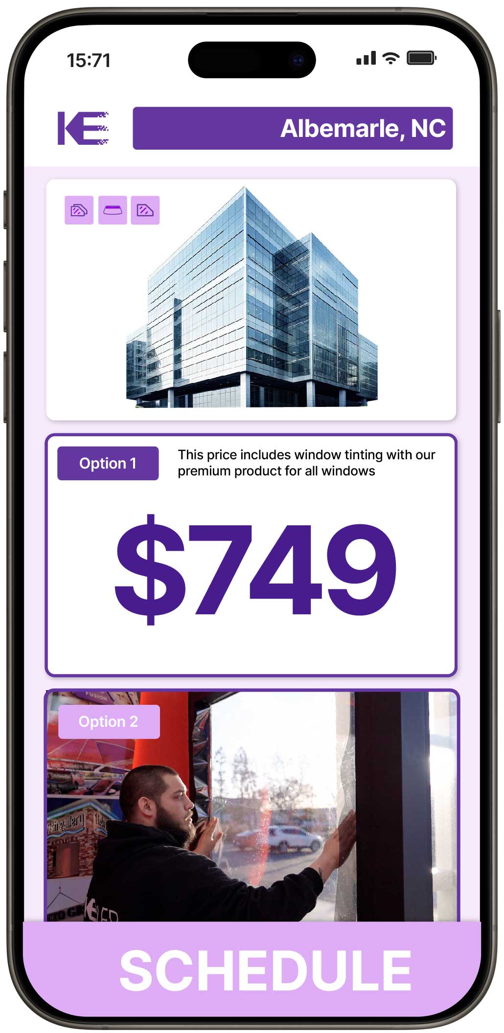 View Competitive Safety and Security Window Film Rates in Albemarle, North Carolina