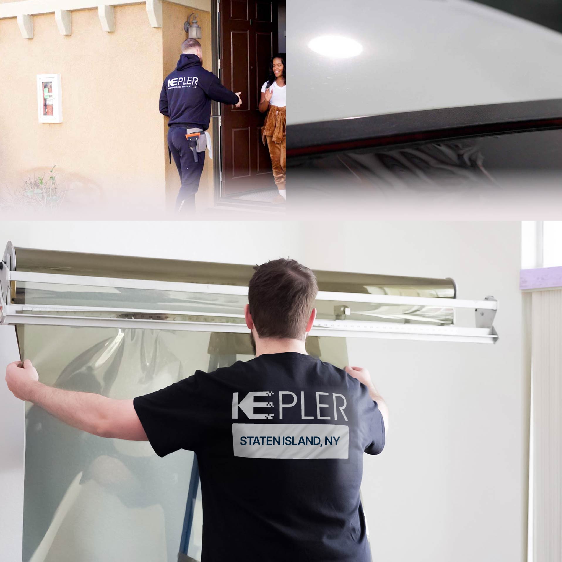 Kepler Specialist Installing Anti-Graffiti Film in Staten Island, New York