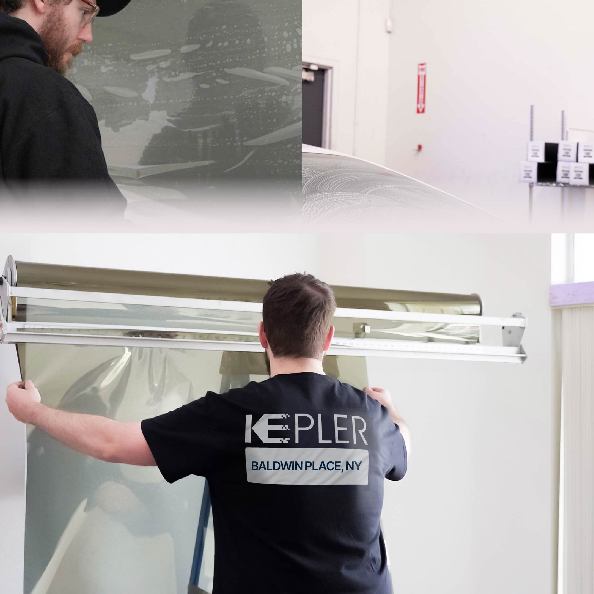 Kepler Specialist Installing Anti-Graffiti Film in Baldwin Place, New York