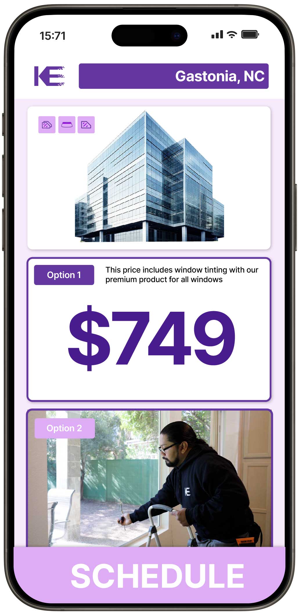 View Affordable Safety and Security Window Film Rates in Gastonia, North Carolina