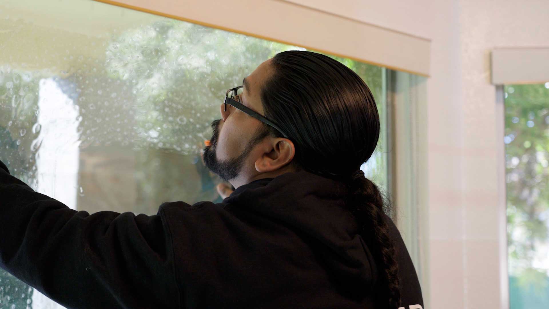 Professional Office Glass Tinting Installation in Wellington