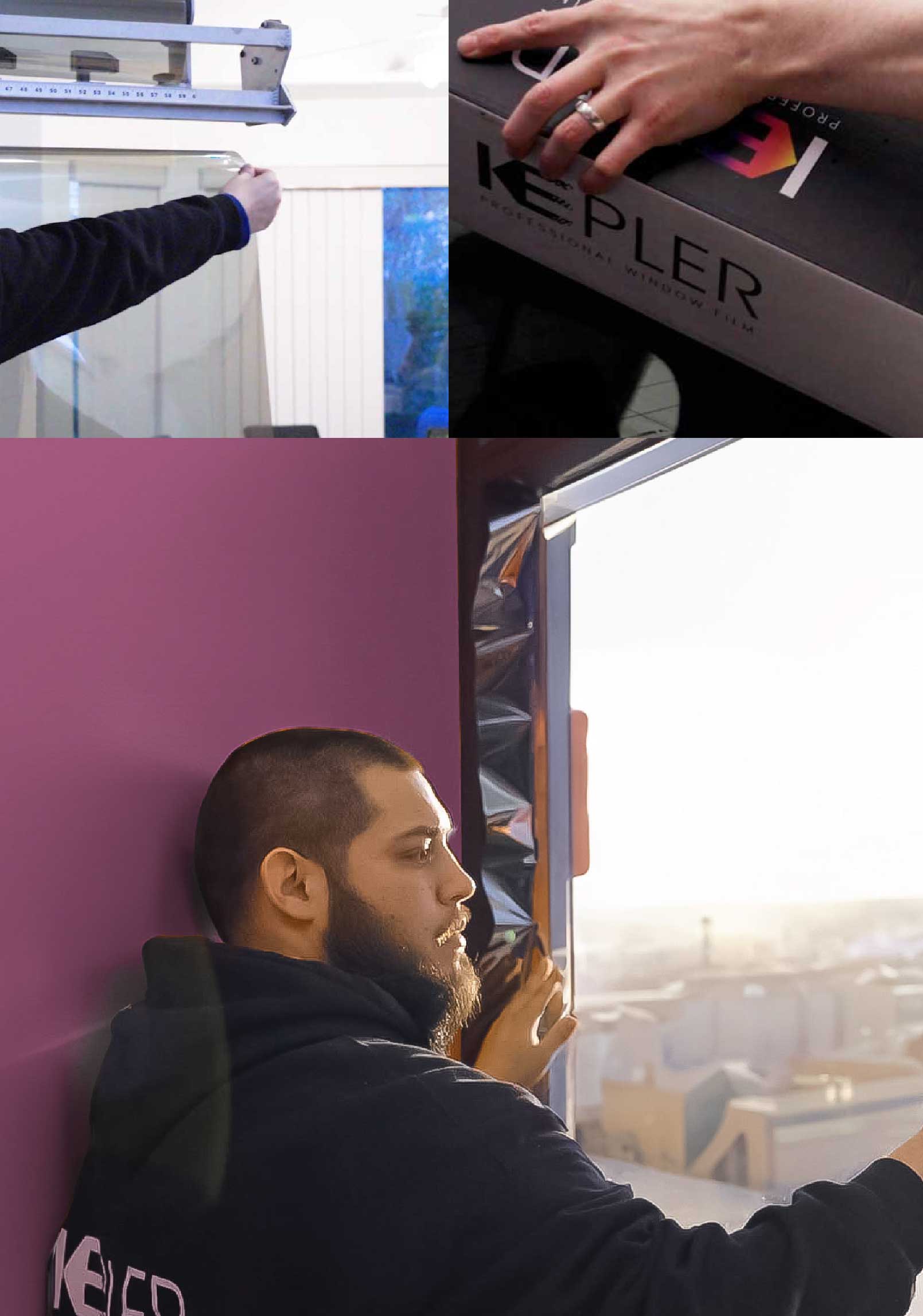 Kepler Specialist Installing Security Window Film in Salisbury North Carolina