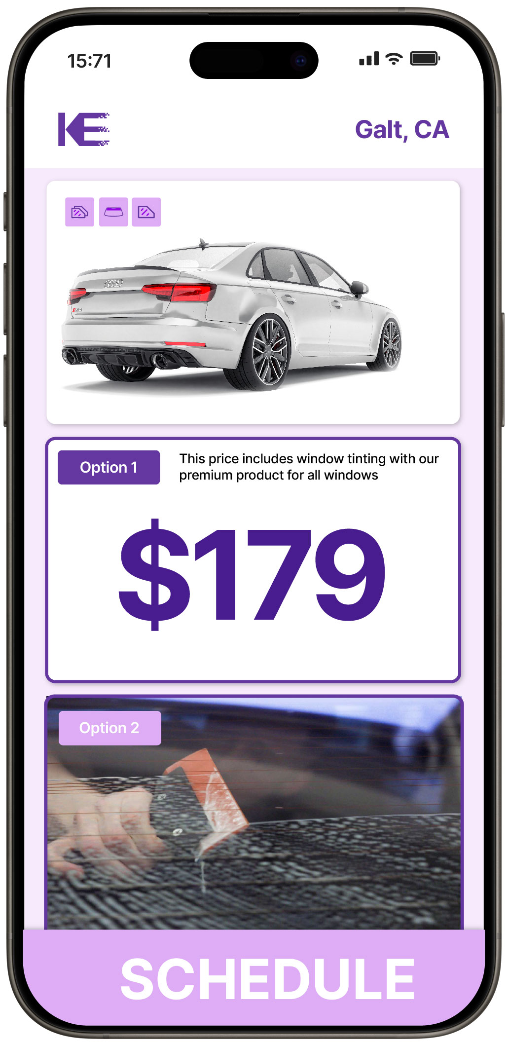 View Reasonable Car Window Tinting Prices in Galt, California
