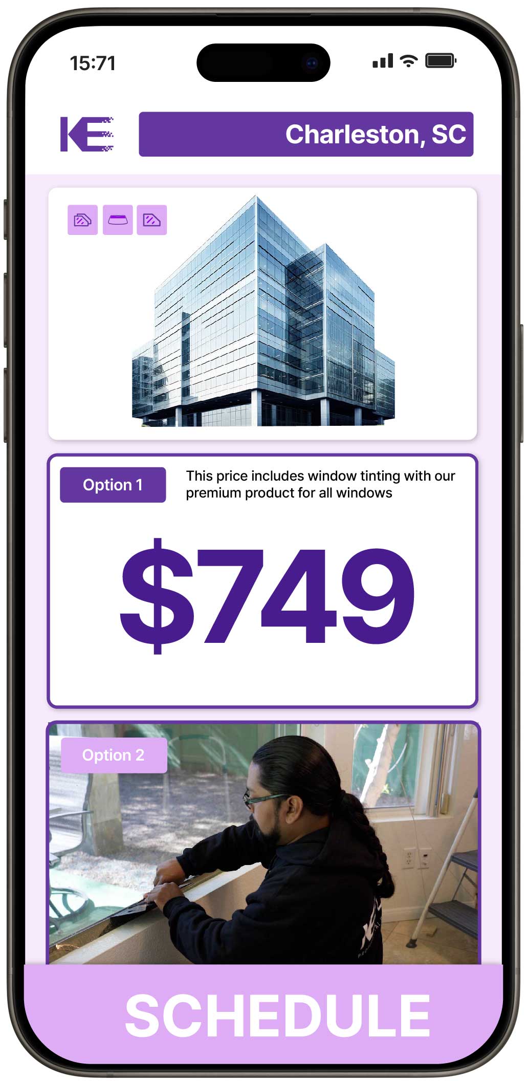 View Competitive Safety and Security Window Film Costs in Charleston, South Carolina