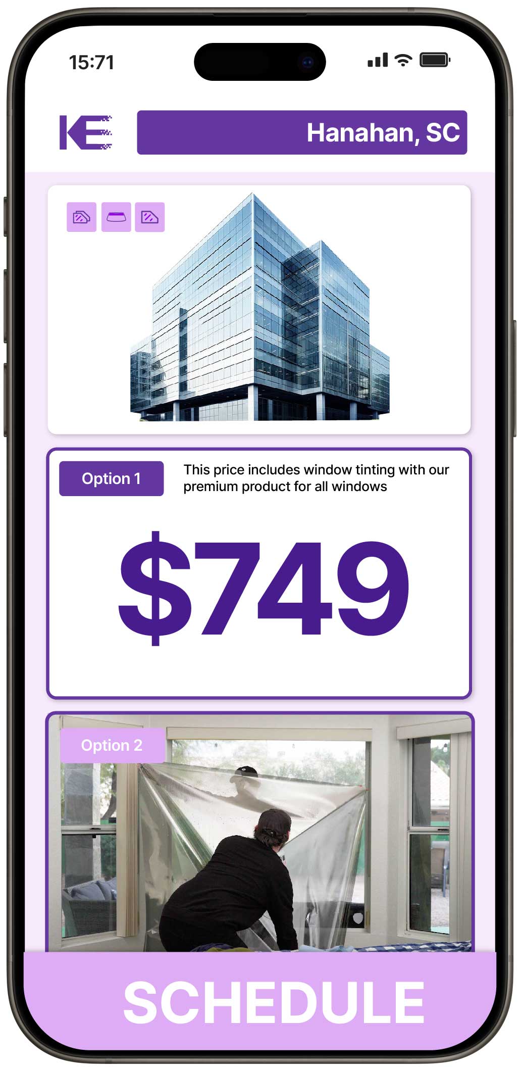 View Reasonable Safety and Security Window Film Prices in Hanahan, South Carolina