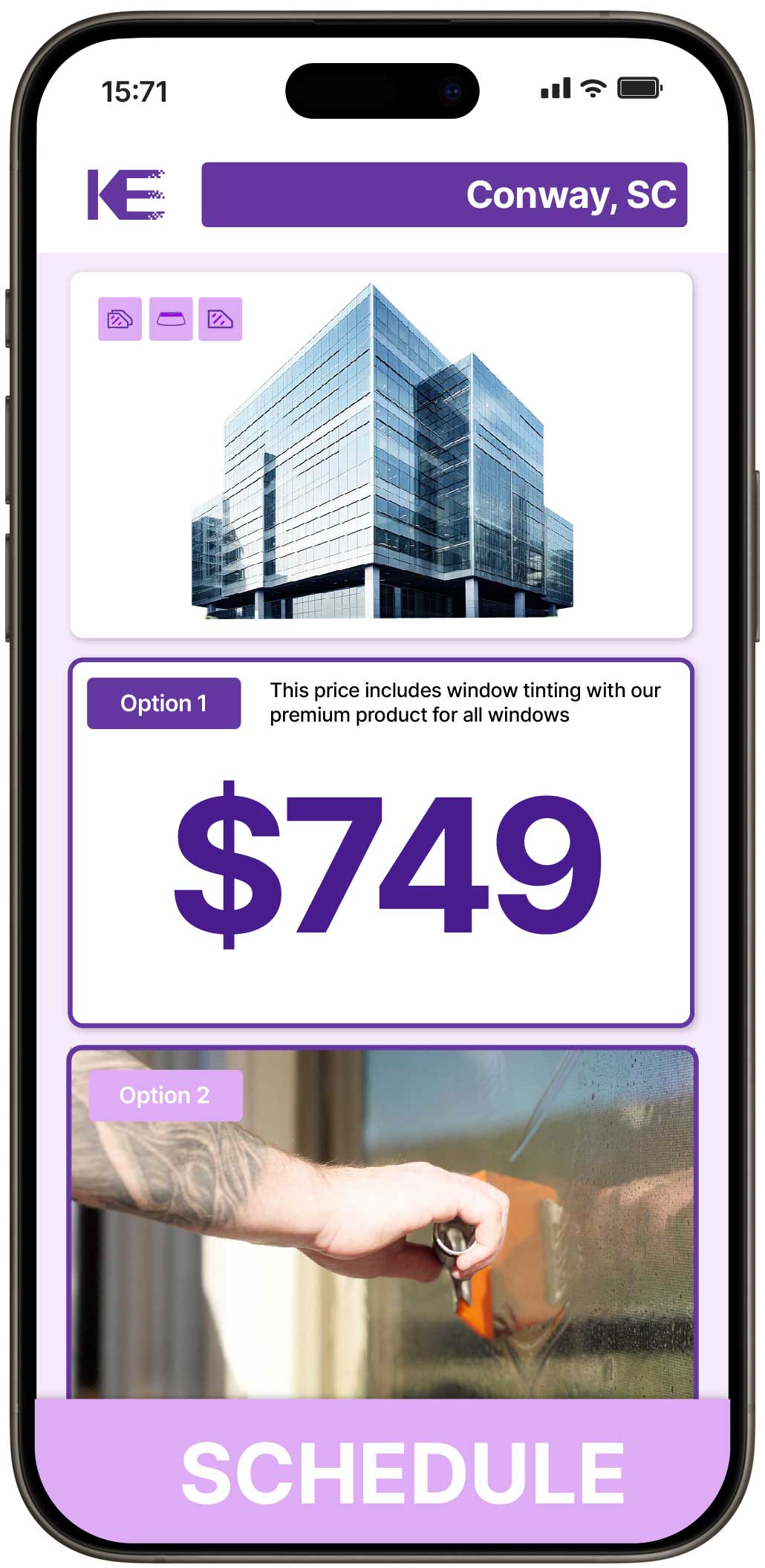 View Affordable Safety and Security Window Film Rates in Conway, South Carolina