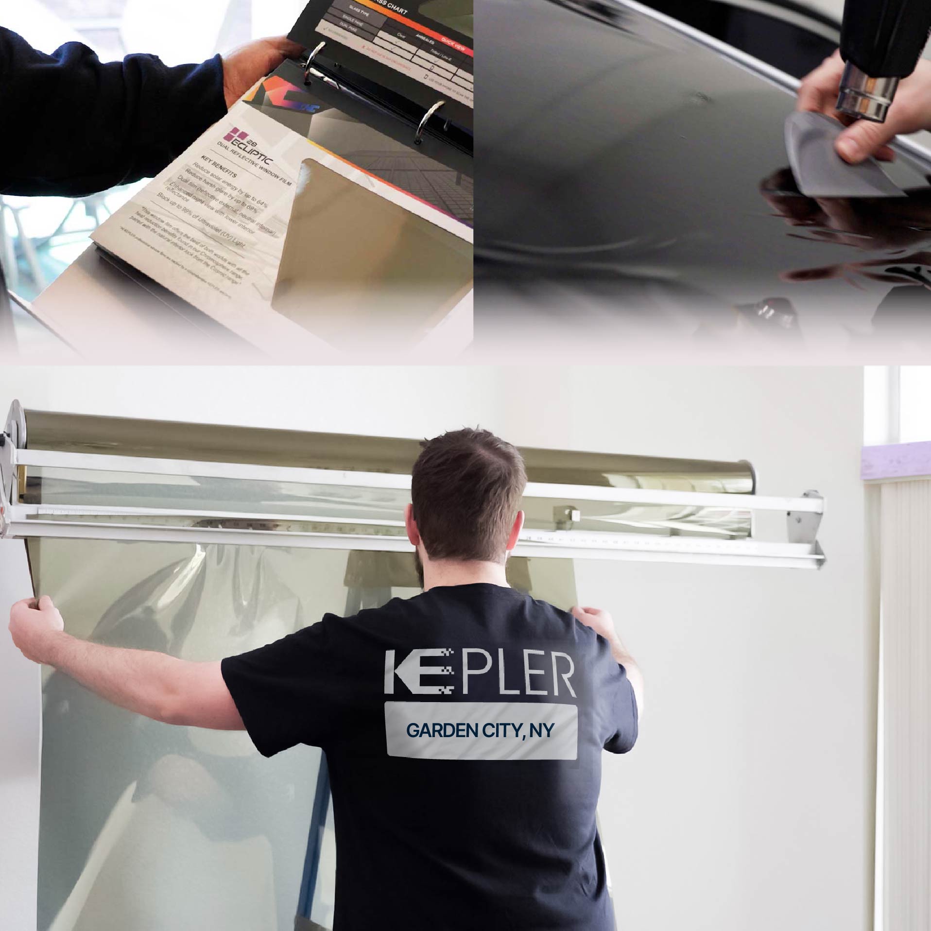Kepler Specialist Installing Anti-Graffiti Film in Garden City, New York