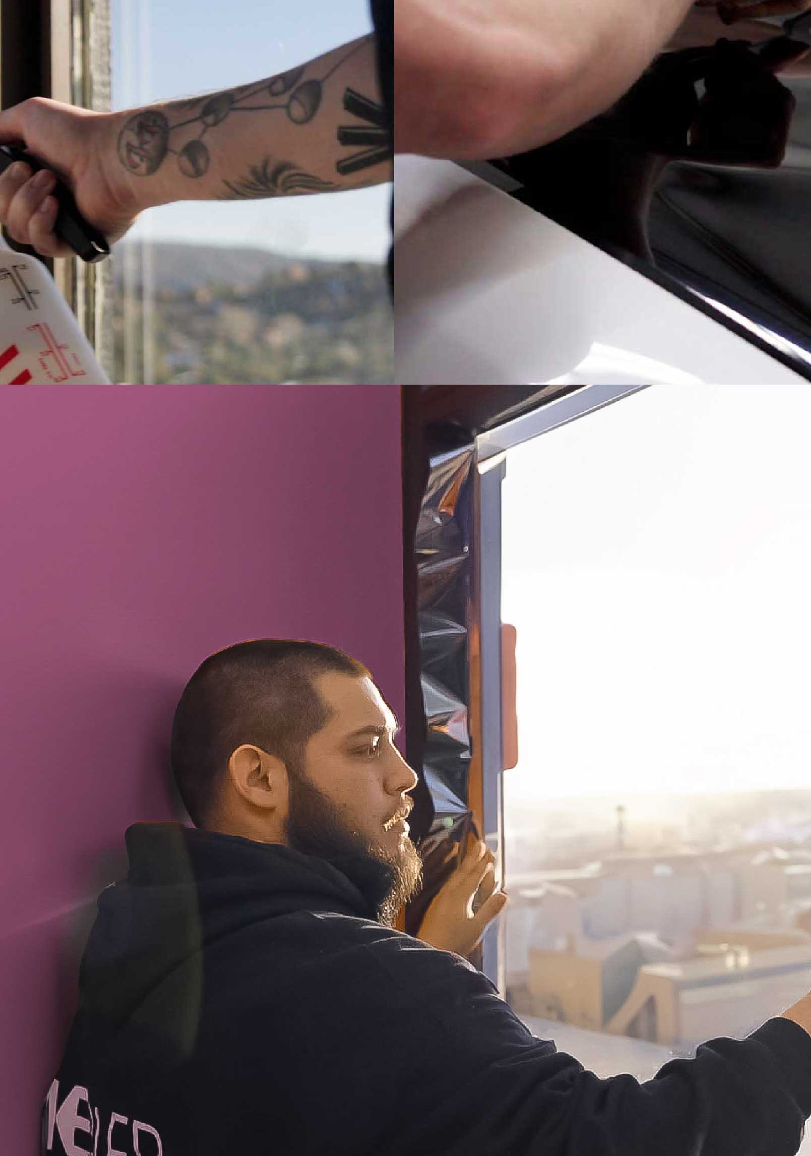 Kepler Specialist Installing Security Window Film in Marietta Georgia
