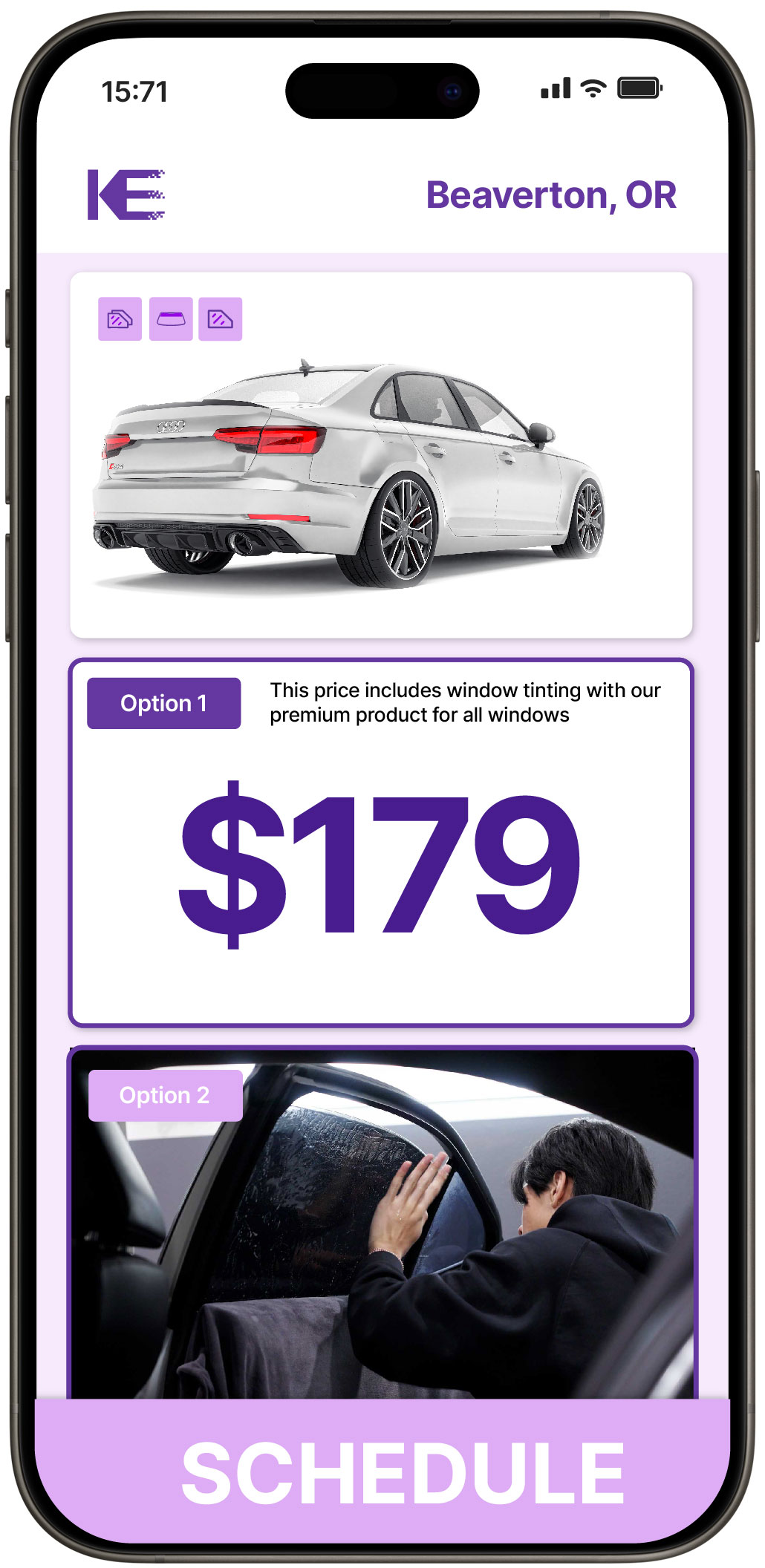 View Reasonable Car Window Tinting Prices in Beaverton, Oregon