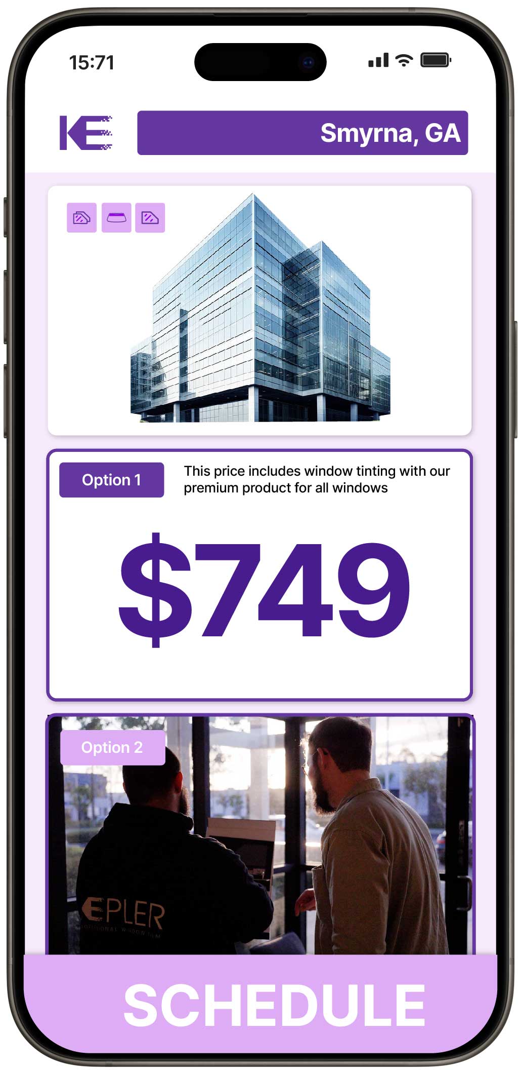 View Affordable Safety and Security Window Film Rates in Smyrna, Georgia