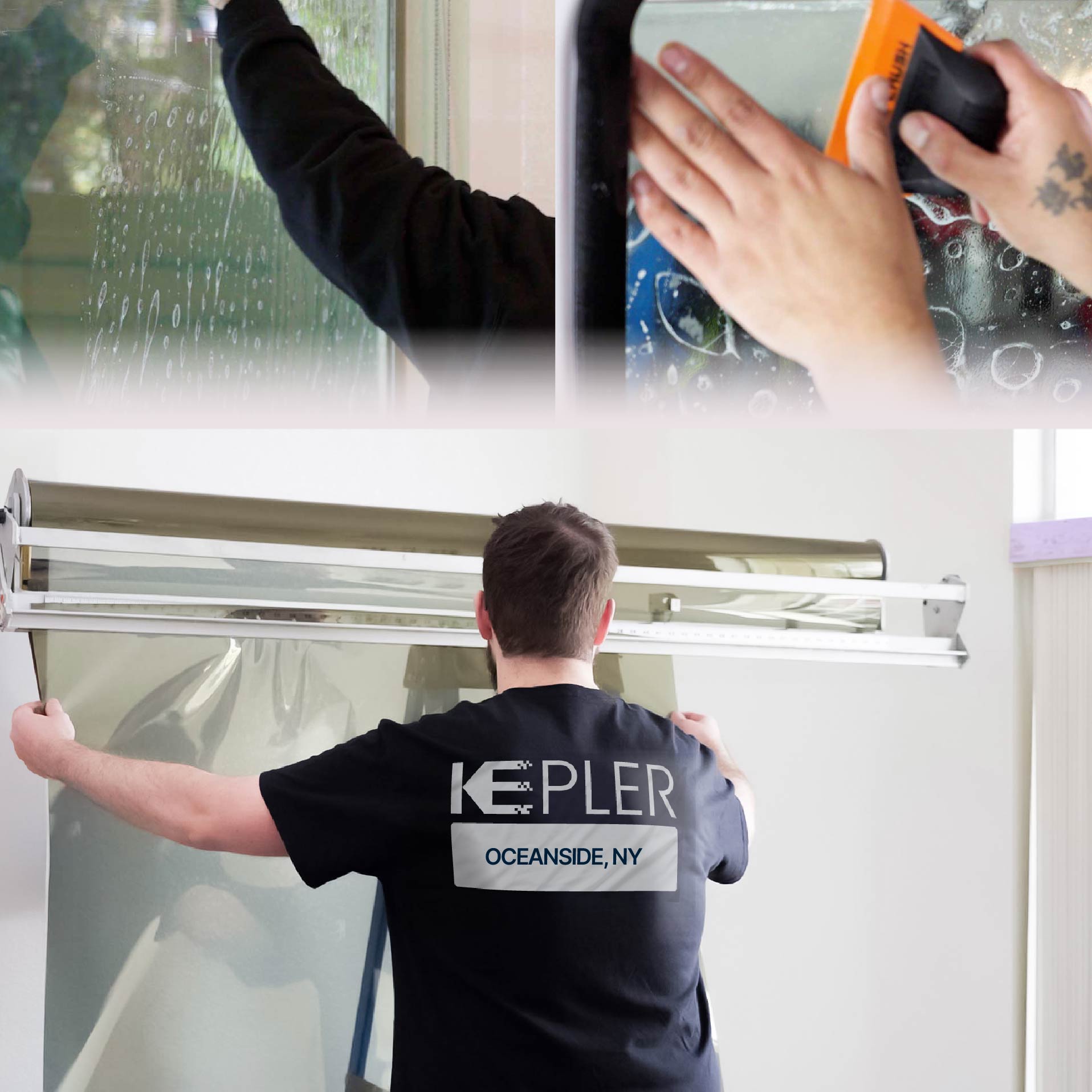 Kepler Specialist Installing Anti-Graffiti Film in Oceanside, New York
