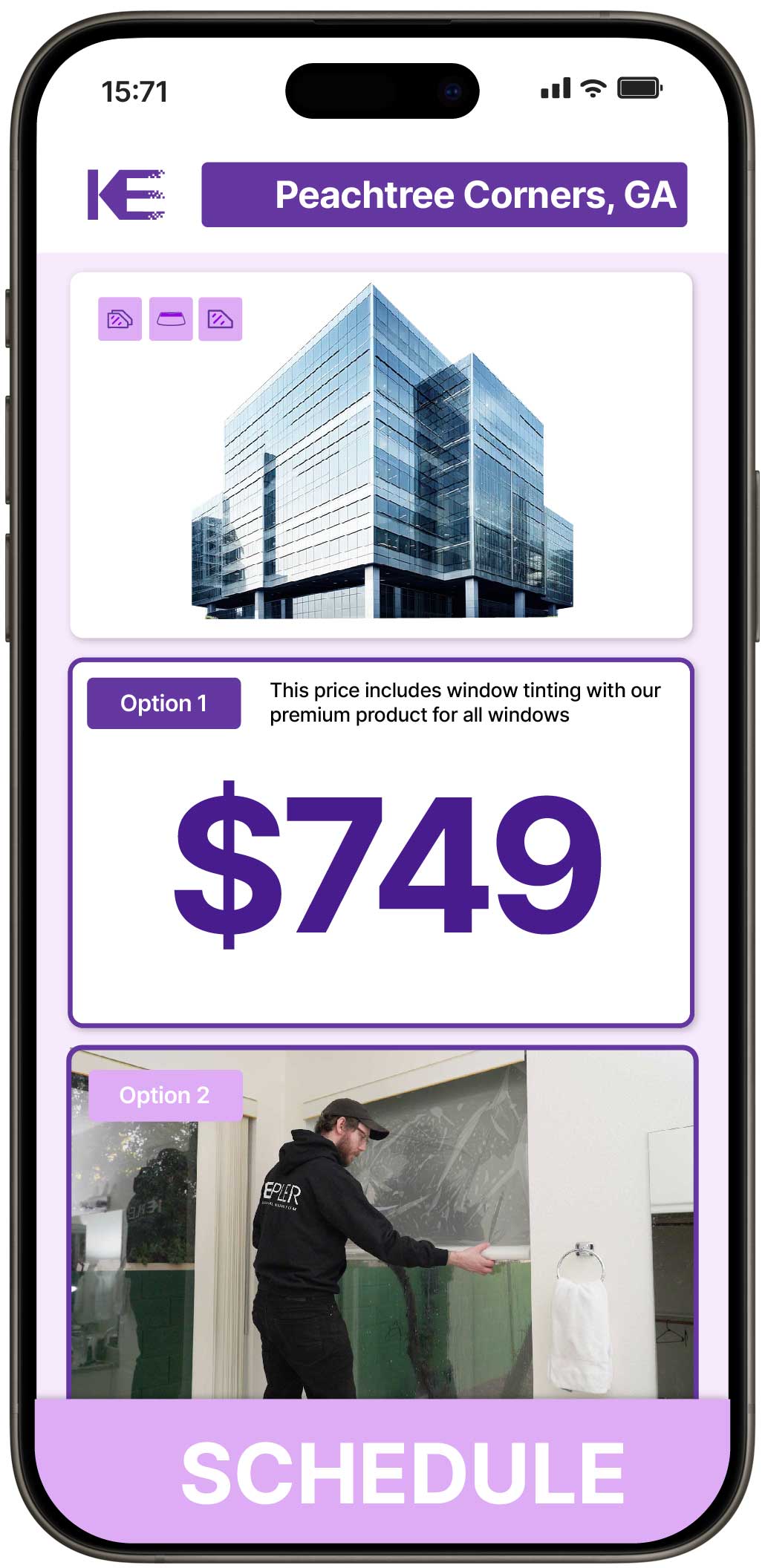 View Affordable Safety and Security Window Film Costs in Peachtree Corners, Georgia