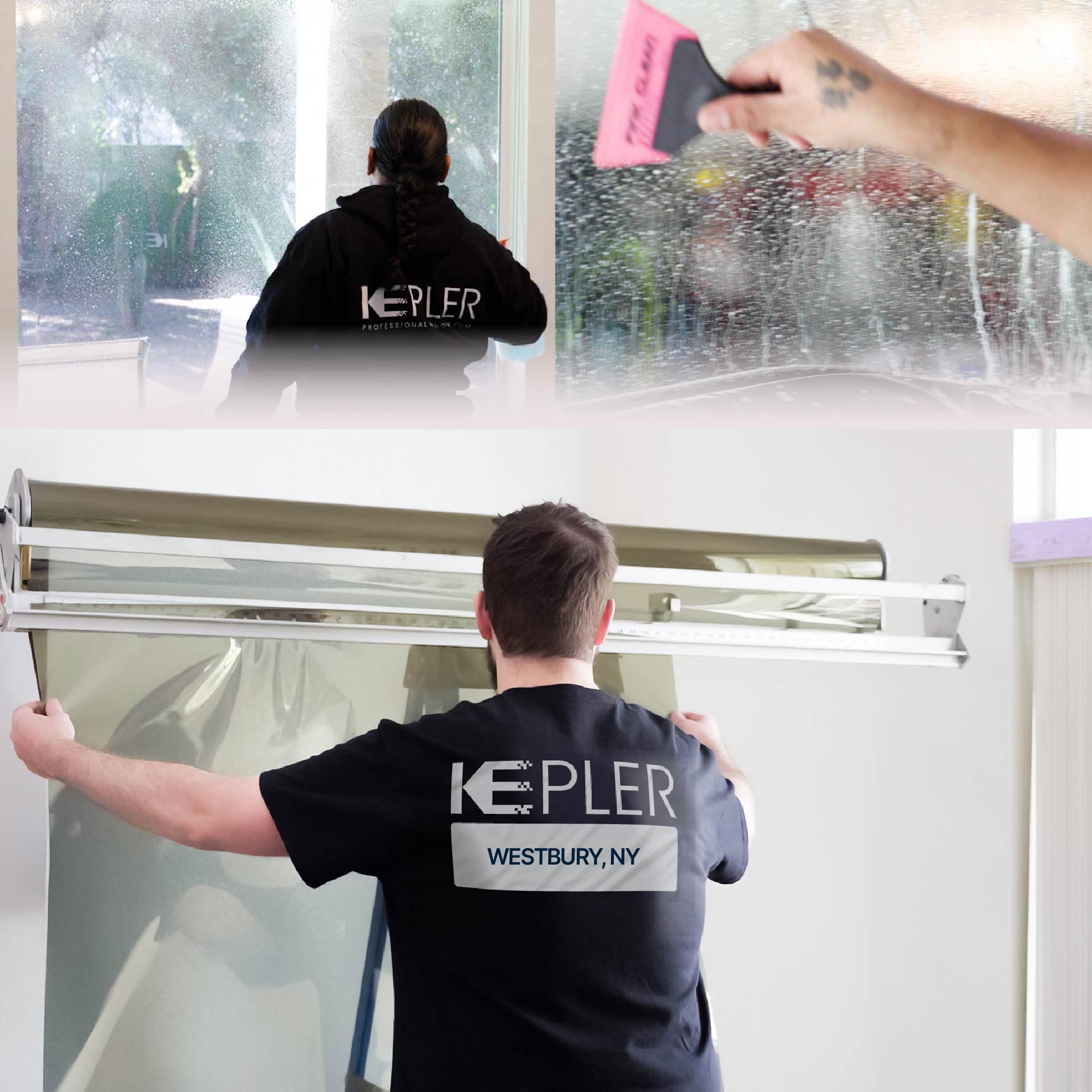 Kepler Specialist Installing Anti-Graffiti Film in Westbury, New York