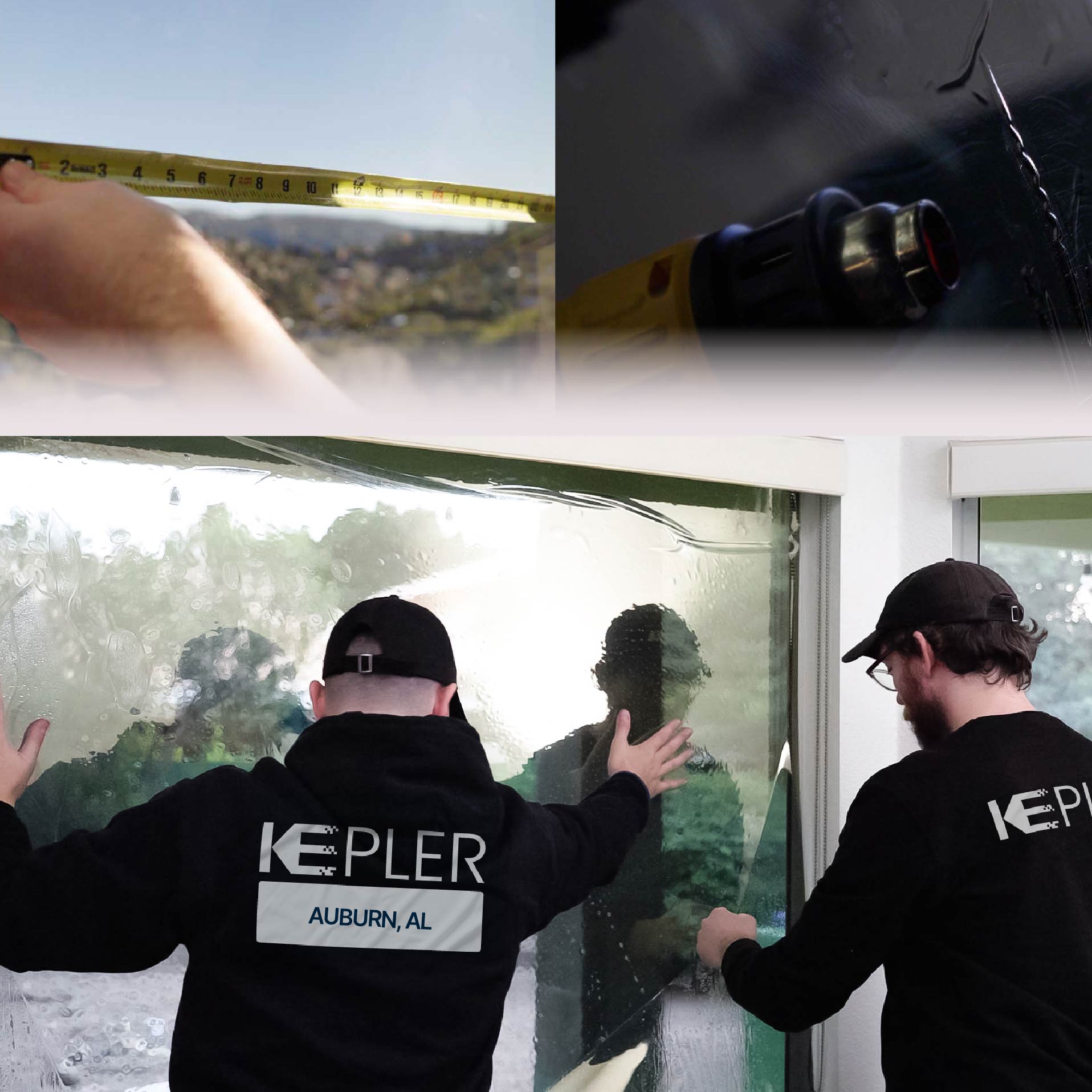 Kepler Specialist Performing Commercial Window Tinting in Auburn Auburn