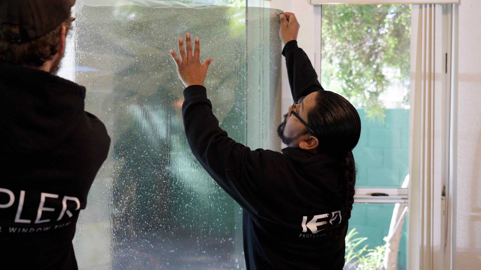 Professional Commercial Safety and Security Window Film Installation in Winder