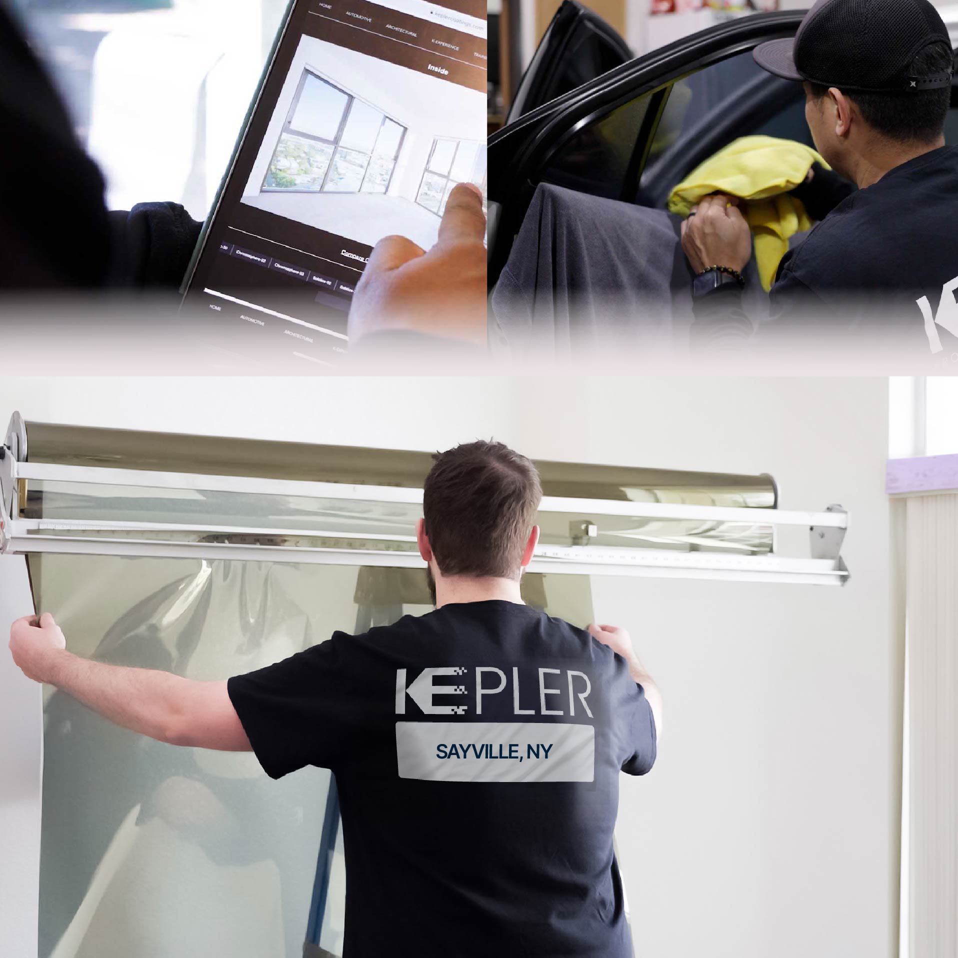 Kepler Specialist Installing Anti-Graffiti Film in Sayville, New York