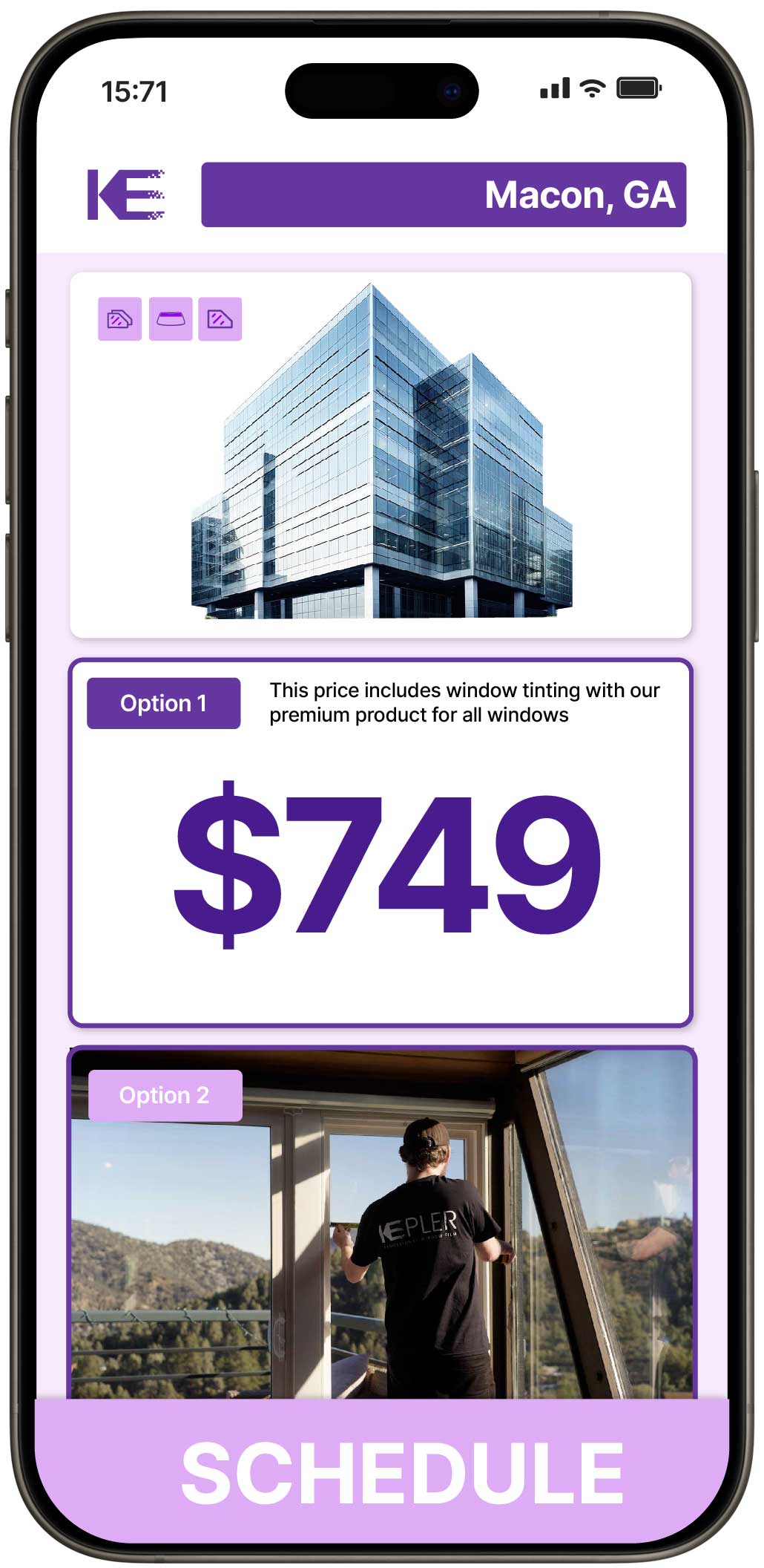 View Competitive Safety and Security Window Film Rates in Macon, Georgia