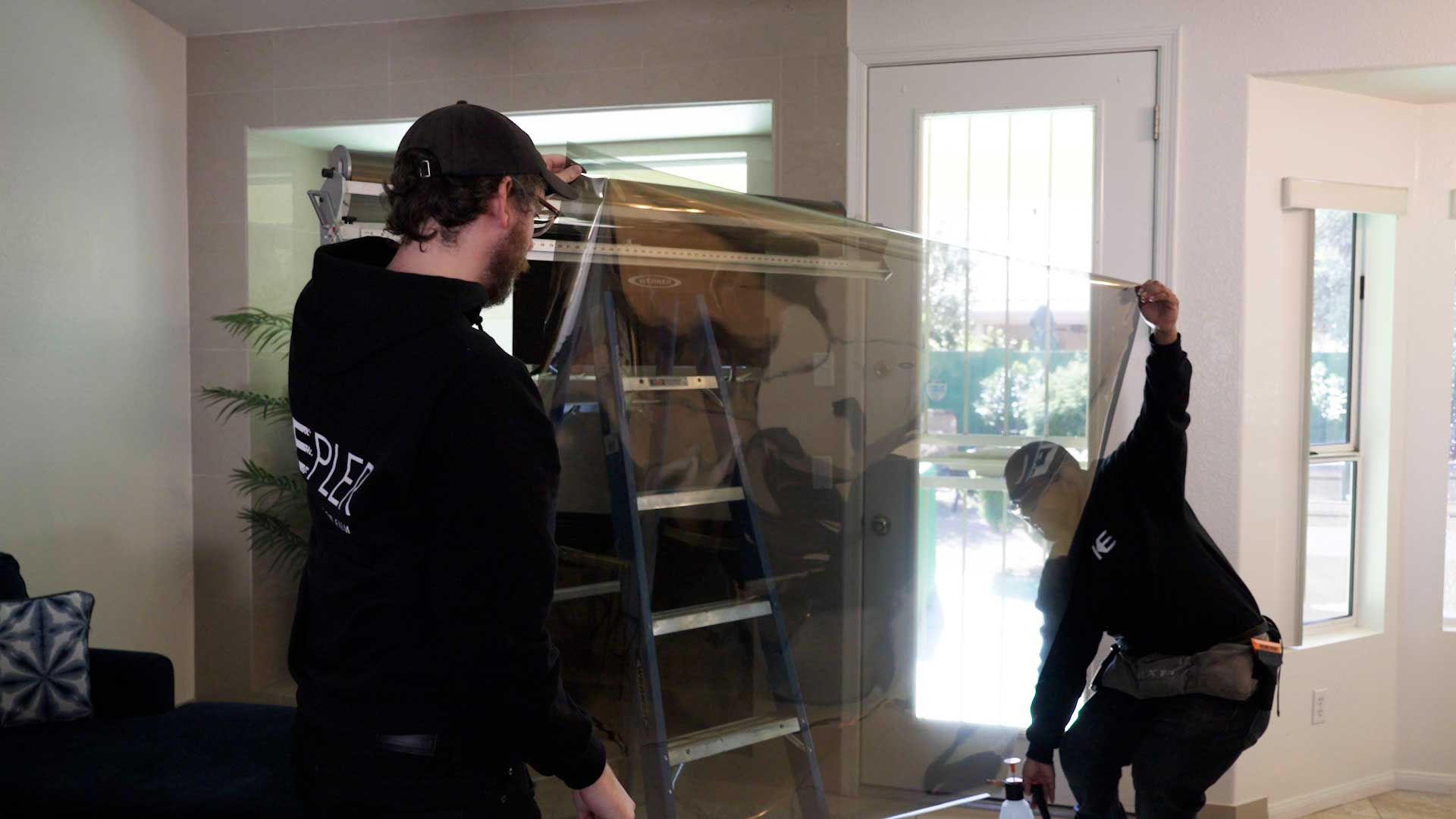 Skilled Office Window Tinting Preparation in Cookeville