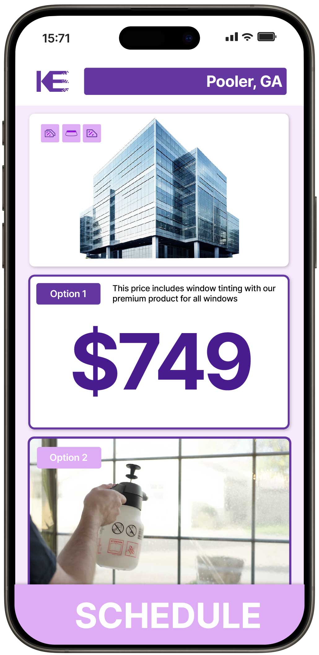 View Reasonable Safety and Security Window Film Costs in Pooler, Georgia