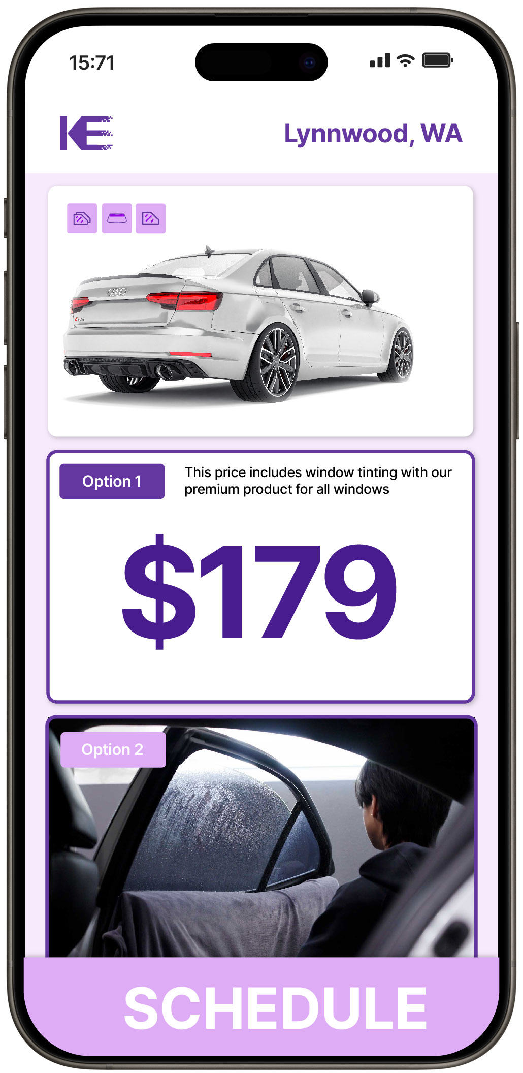 View Affordable Car Window Tinting Prices in Lynnwood, Washington