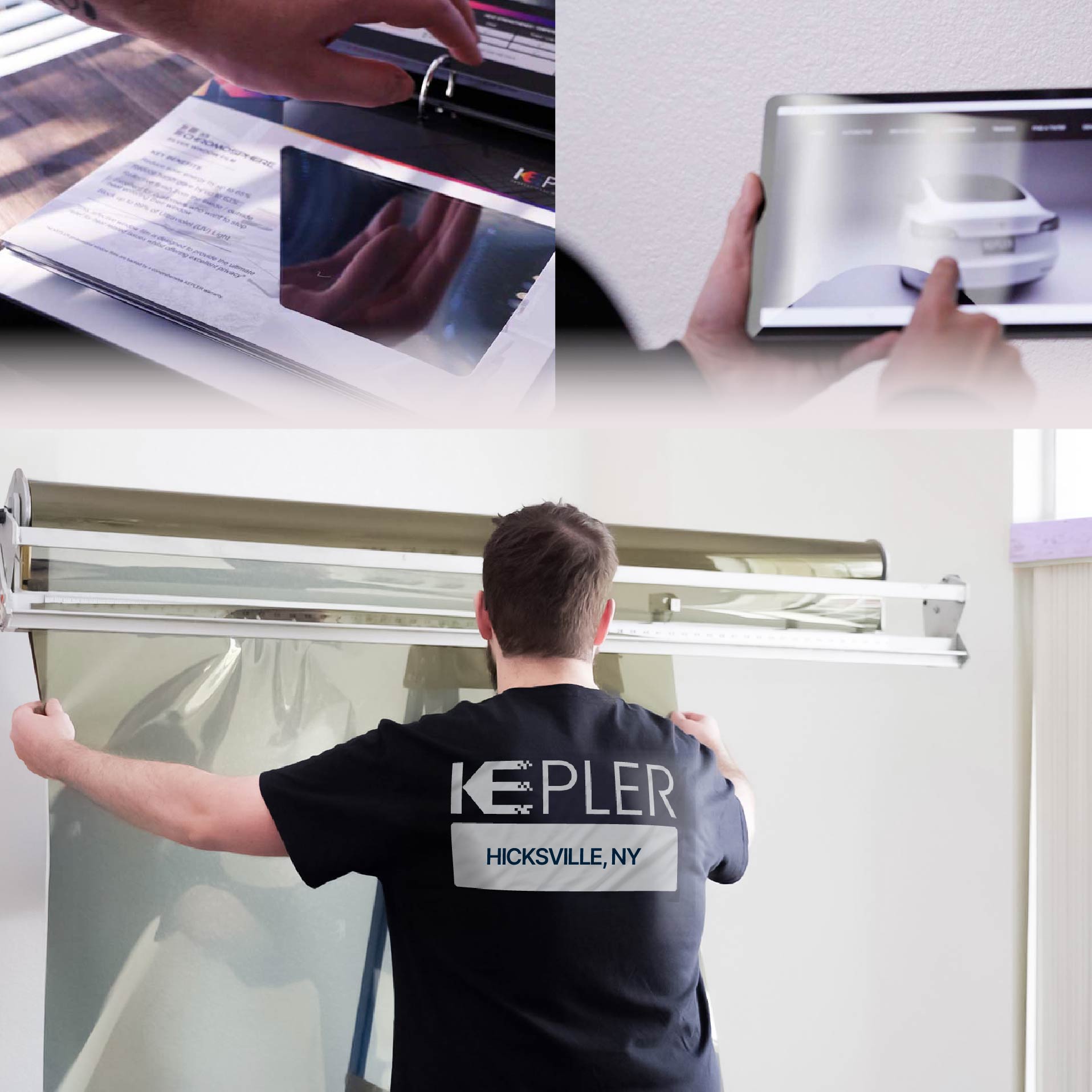 Kepler Specialist Installing Anti-Graffiti Film in Hicksville, New York