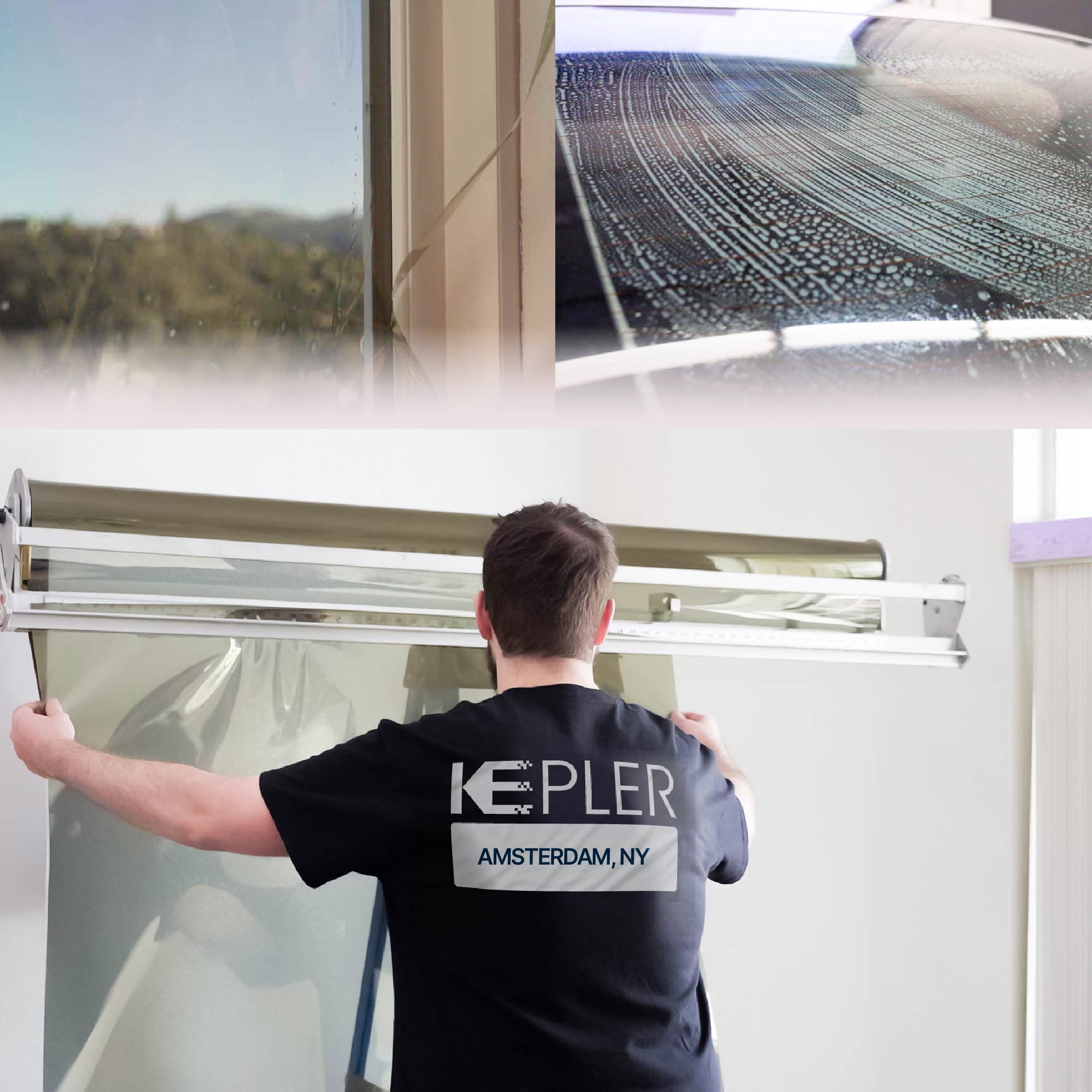 Kepler Specialist Installing Anti-Graffiti Film in Amsterdam, New York