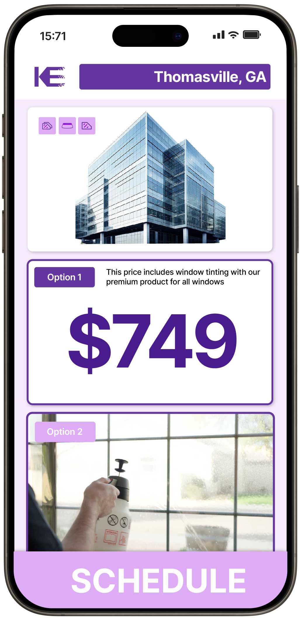 View Affordable Safety and Security Window Film Prices in Thomasville, Georgia