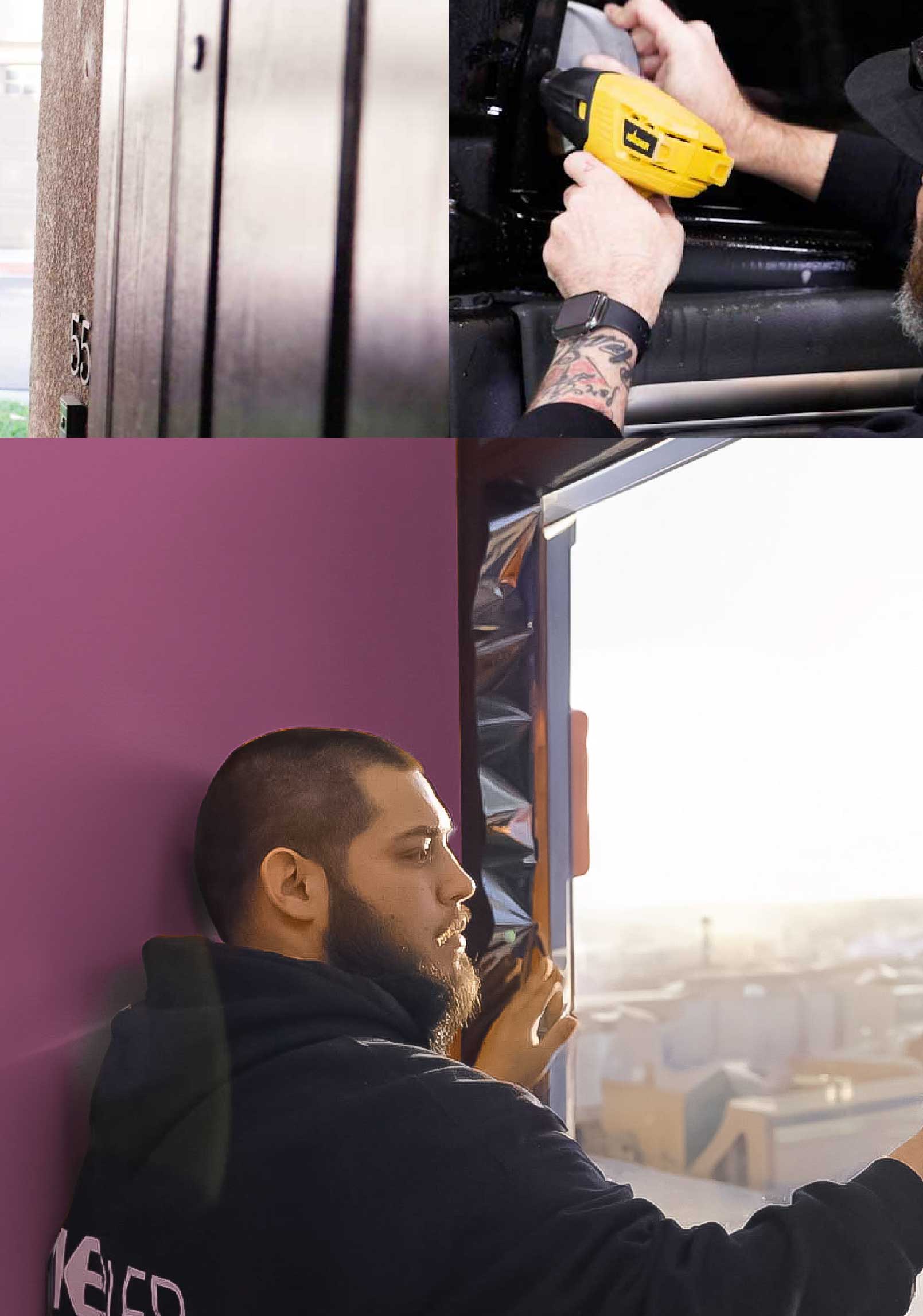 Kepler Specialist Installing Security Window Film in Tifton Georgia