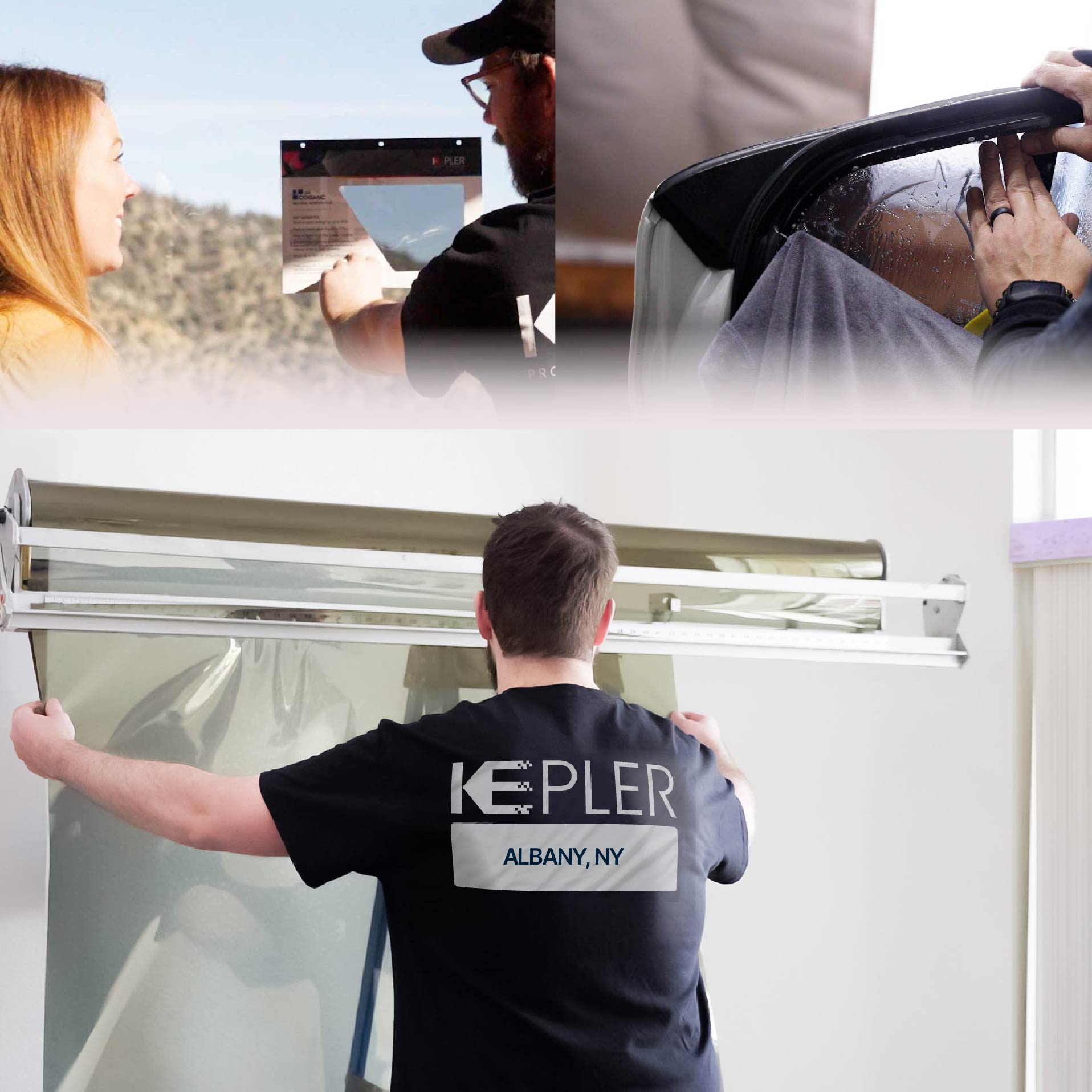Kepler Specialist Installing Anti-Graffiti Film in Albany, New York