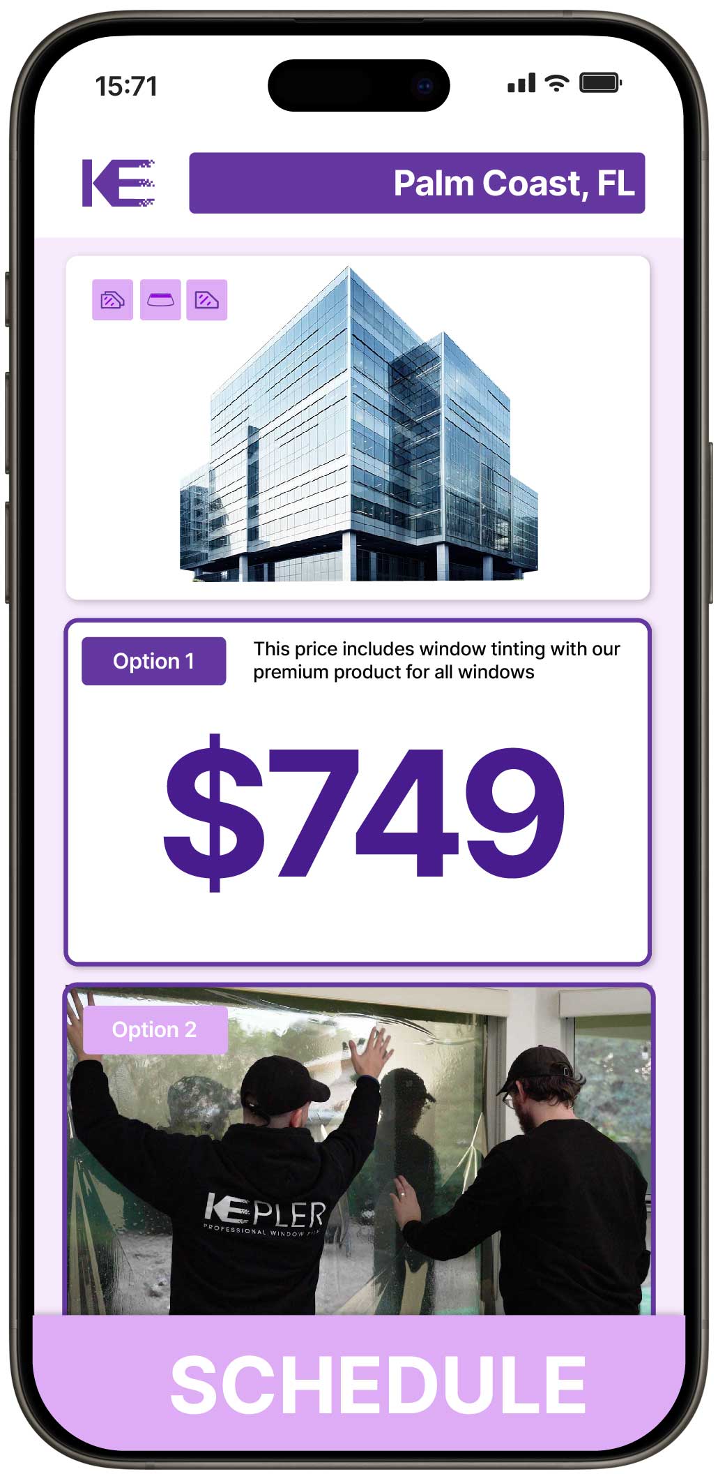 View Reasonable Safety and Security Window Film Rates in Palm Coast, Florida