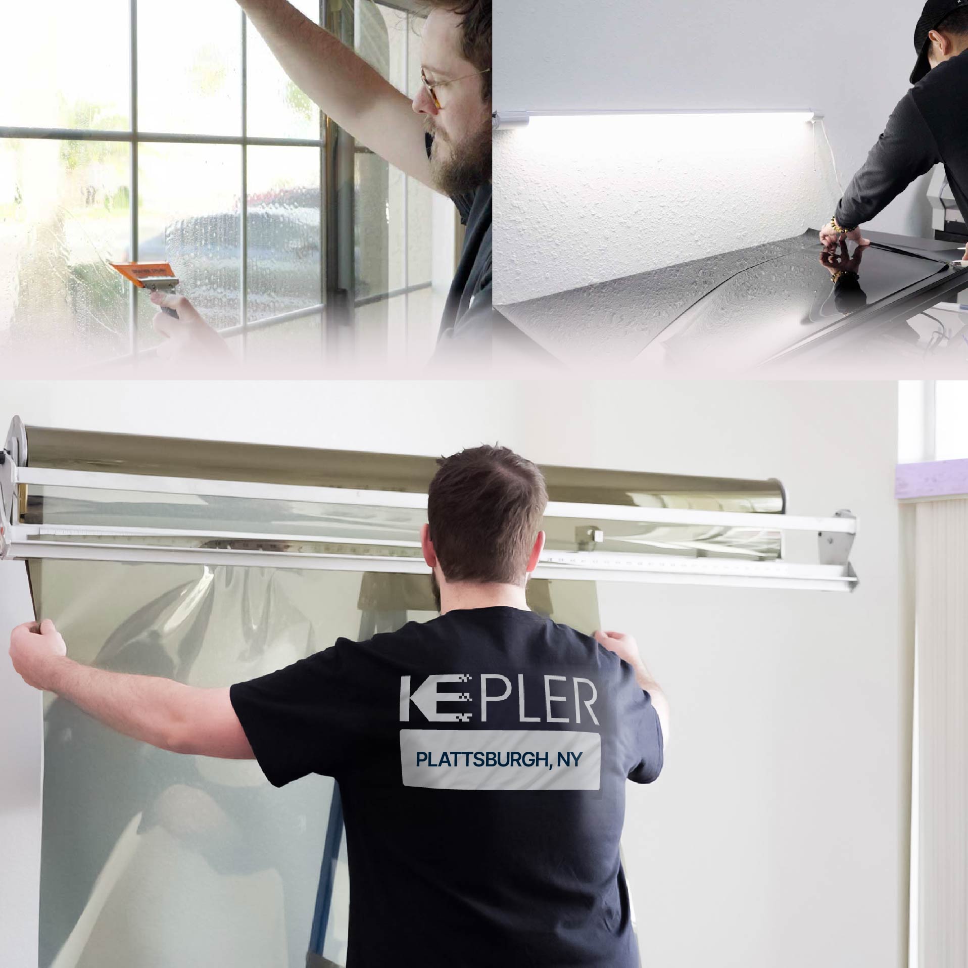 Kepler Specialist Installing Anti-Graffiti Film in Plattsburgh, New York