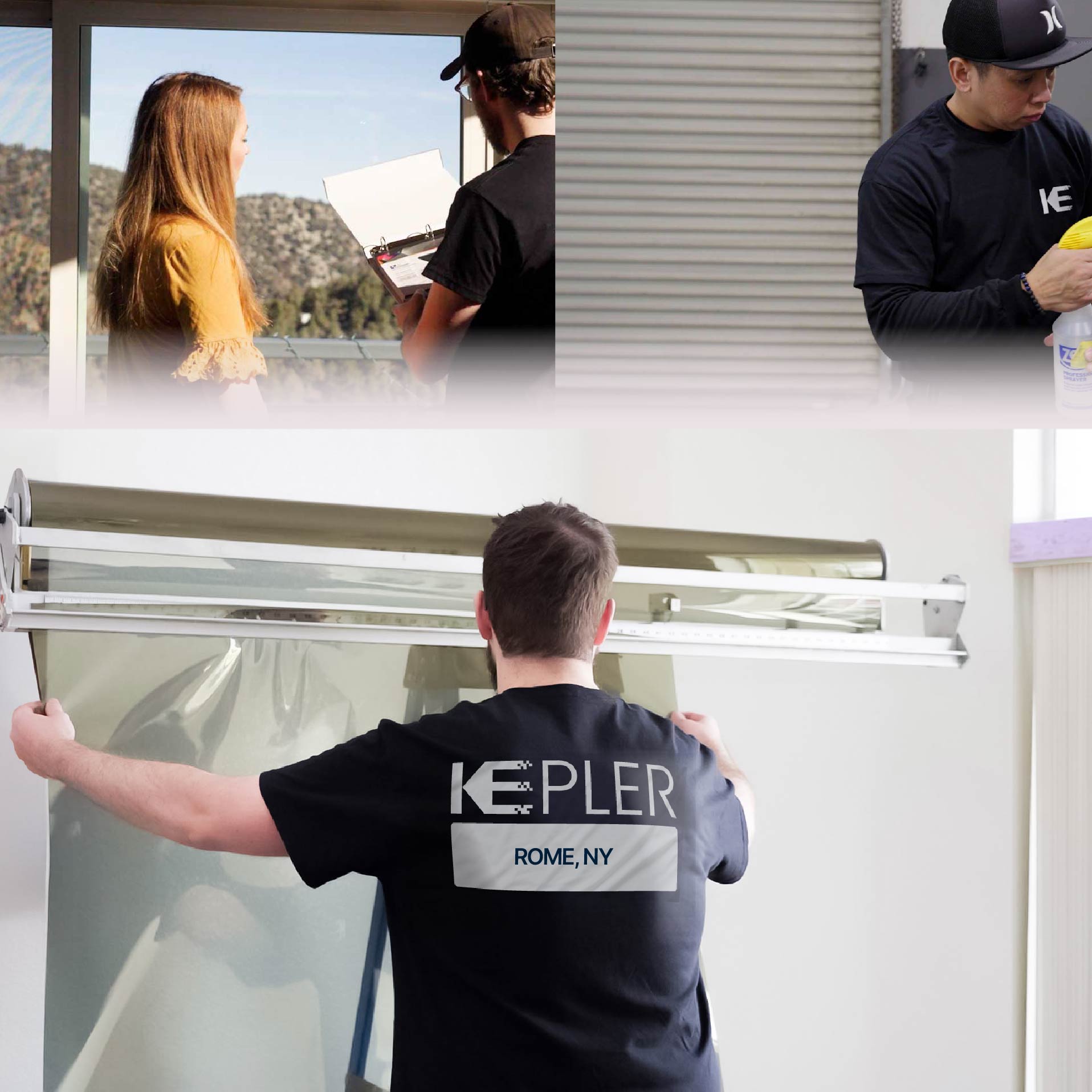 Kepler Specialist Installing Anti-Graffiti Film in Rome, New York