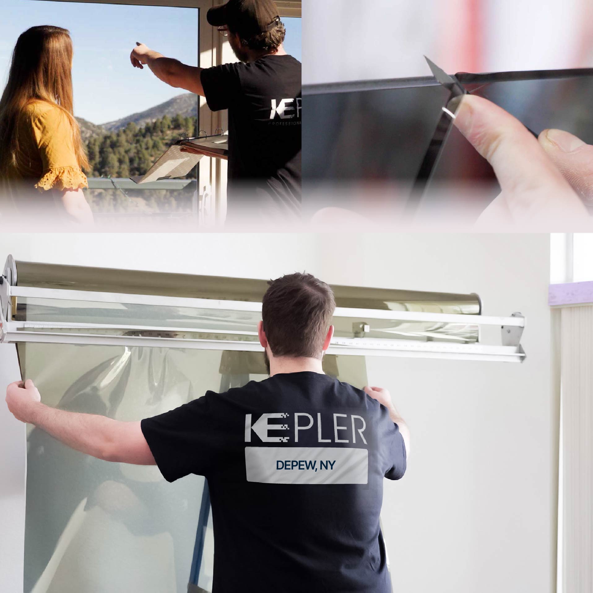 Kepler Specialist Installing Anti-Graffiti Film in Depew, New York